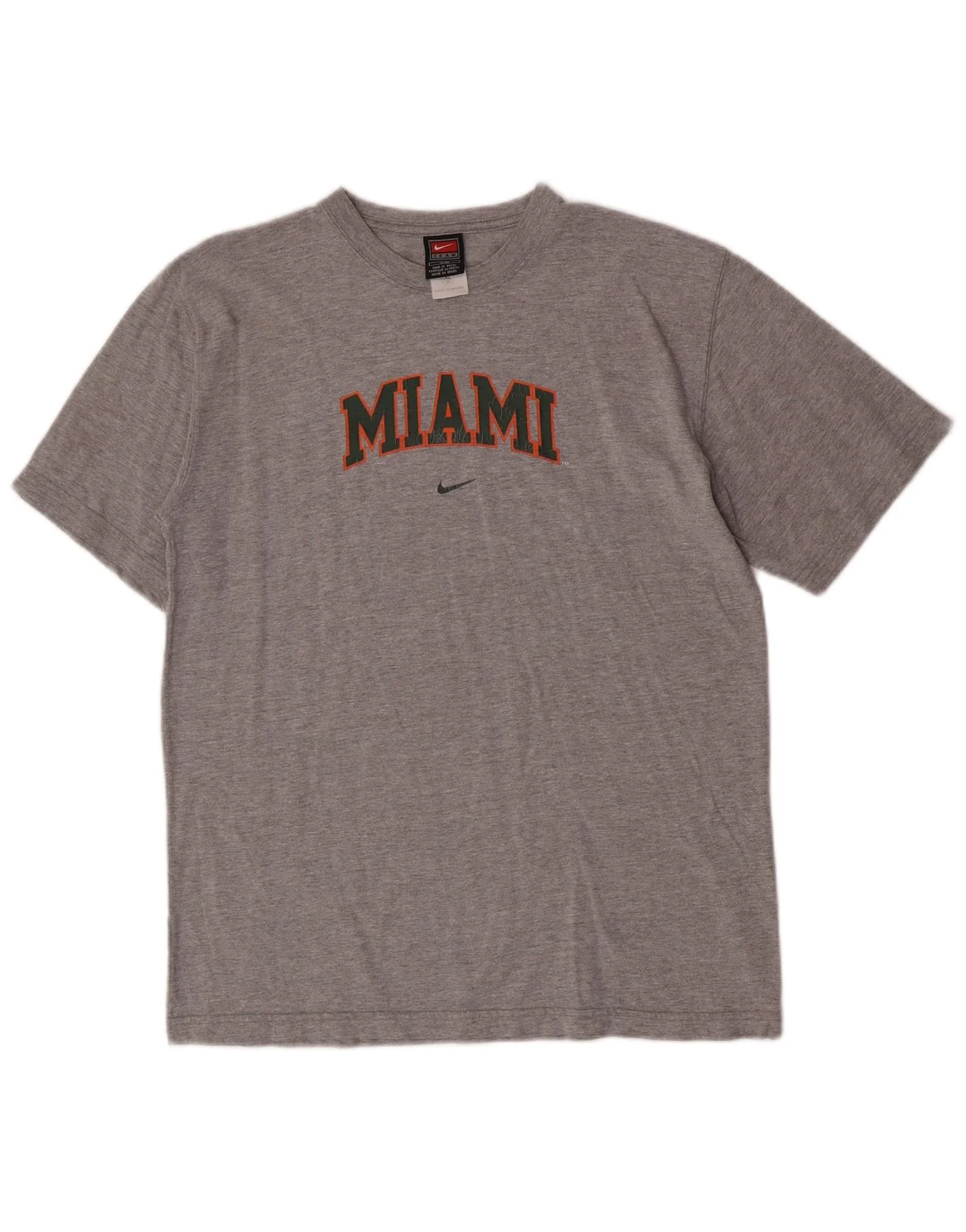 Nike Boys Graphic T-Shirt Top 13-14 Years XL Grey Cotton