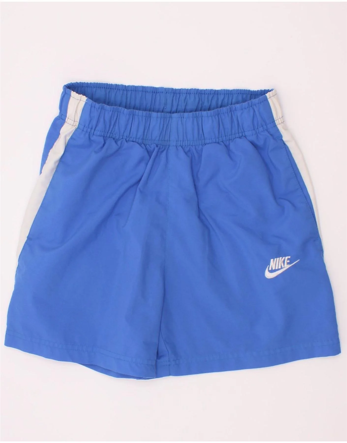 Nike Boys Sport Shorts 12-13 Years Large Blue Colourblock
