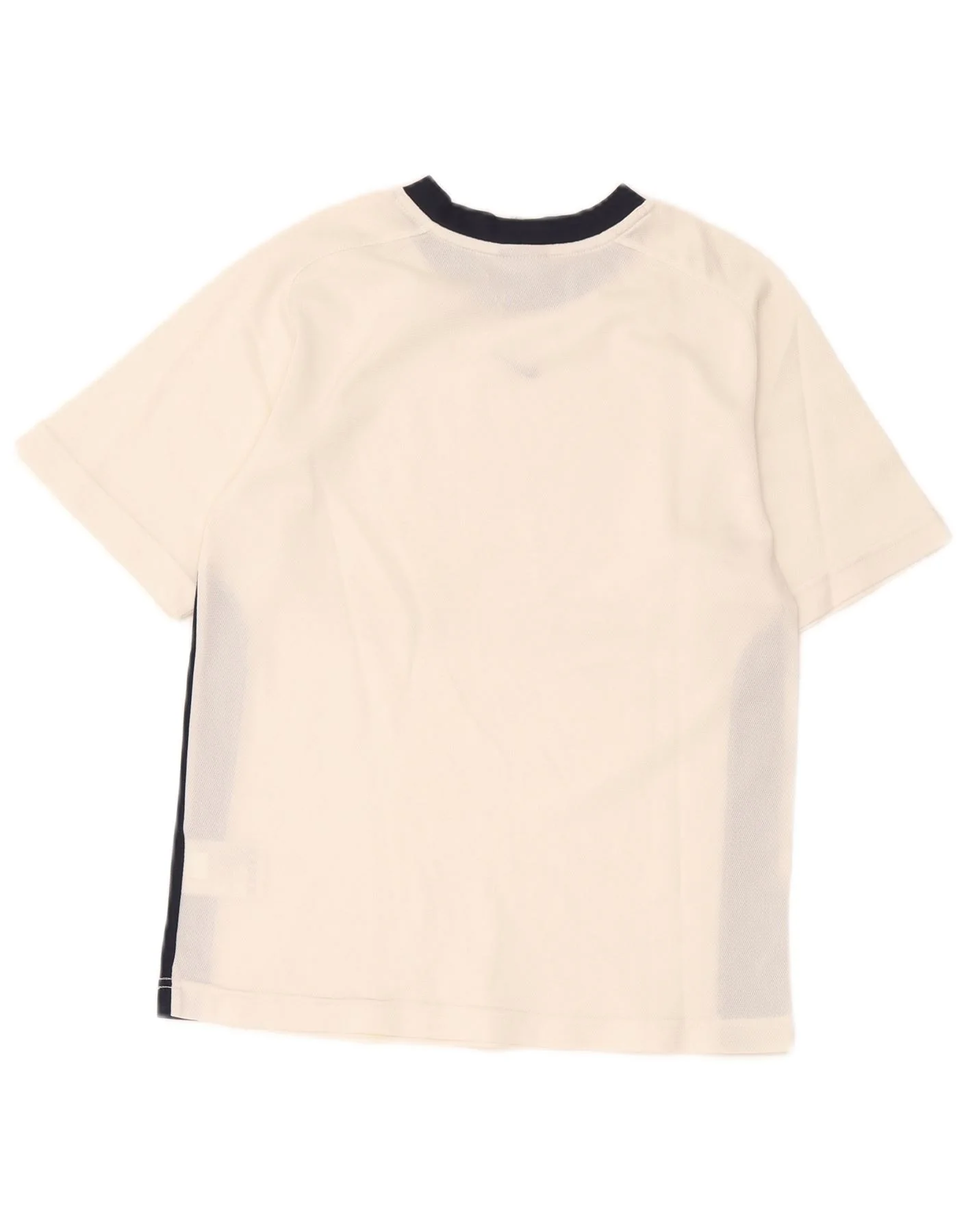 Nike Boys T-Shirt Top 10-11 Years Medium White Colourblock Polyester - Image 2
