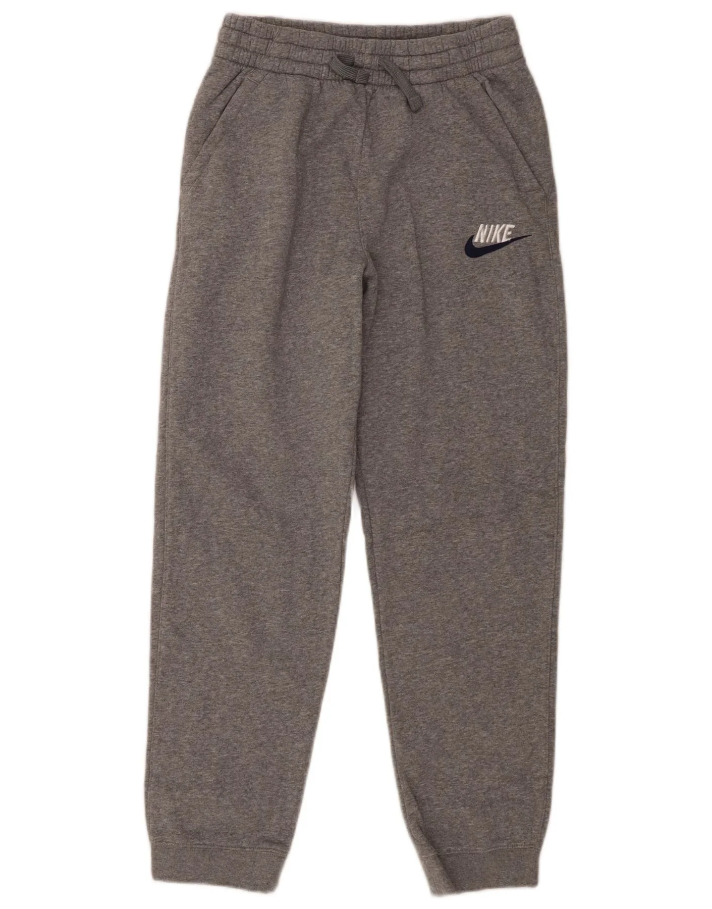 Nike Boys Tracksuit Trousers Joggers 13-14 Years XL Grey Flecked