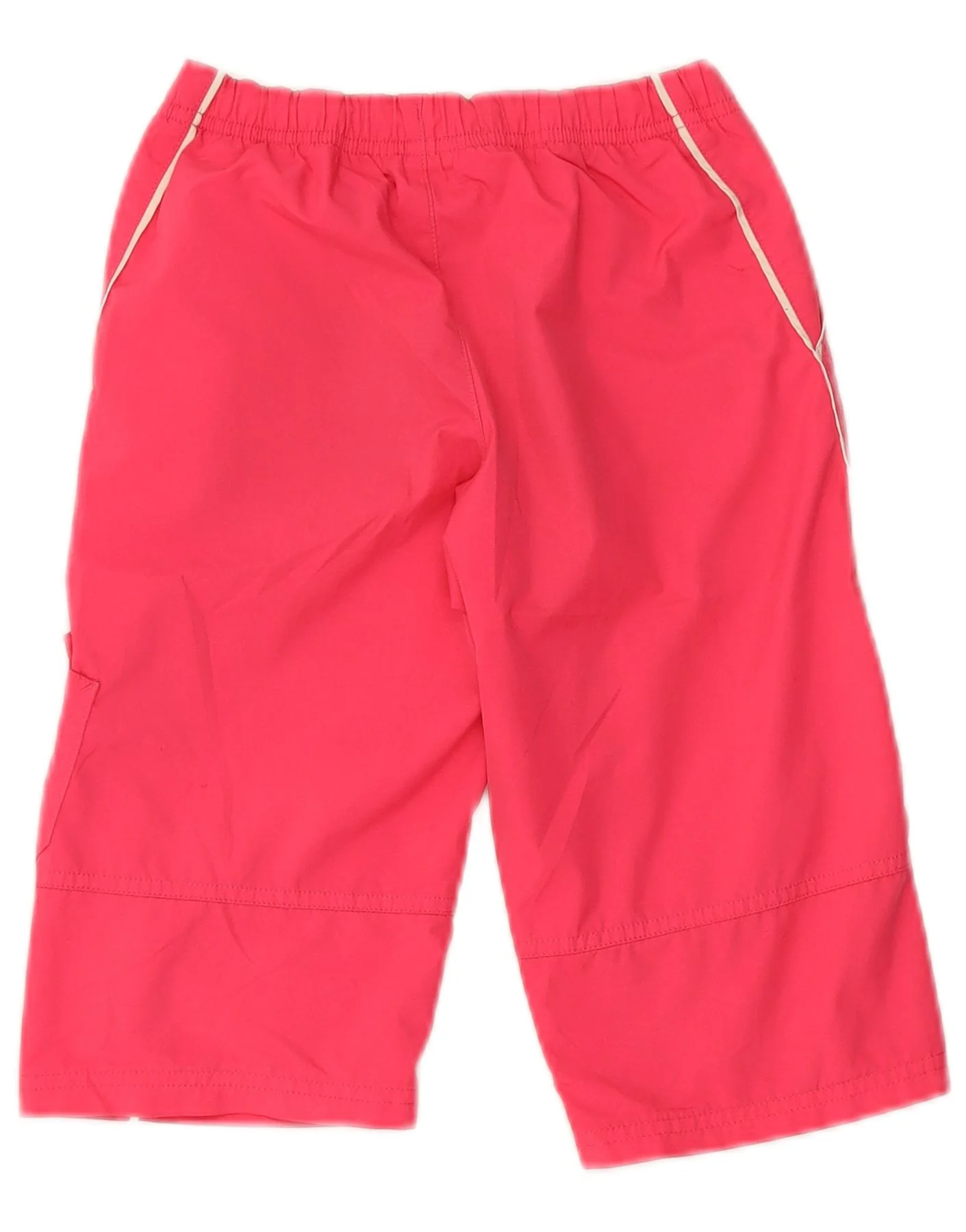 Nike Girls Bermuda Sport Shorts 7-8 Years Large Pink Polyester - Image 2