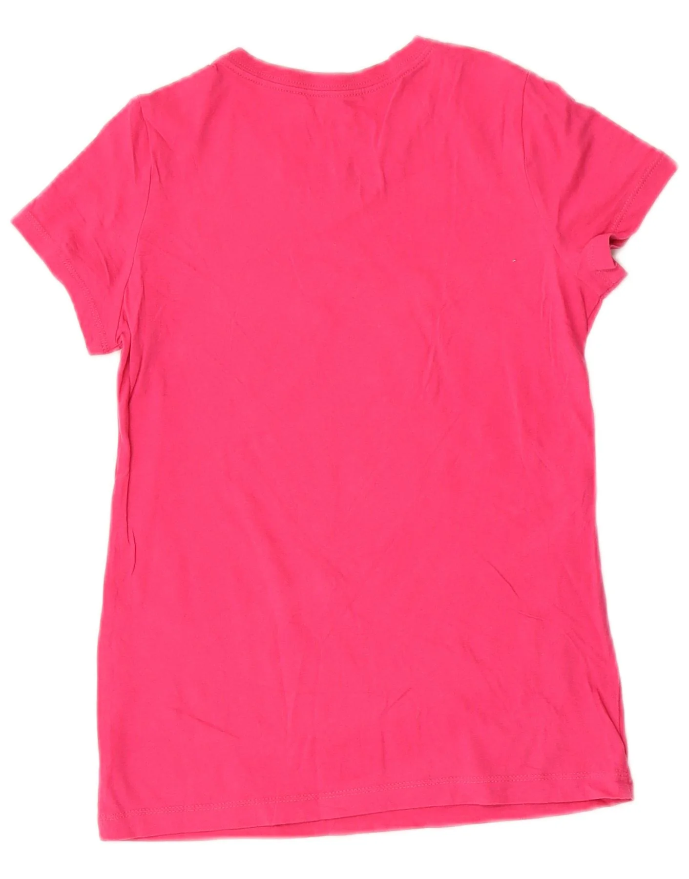 Nike Girls Graphic T-Shirt Top 12-13 Years Large Pink - Image 2