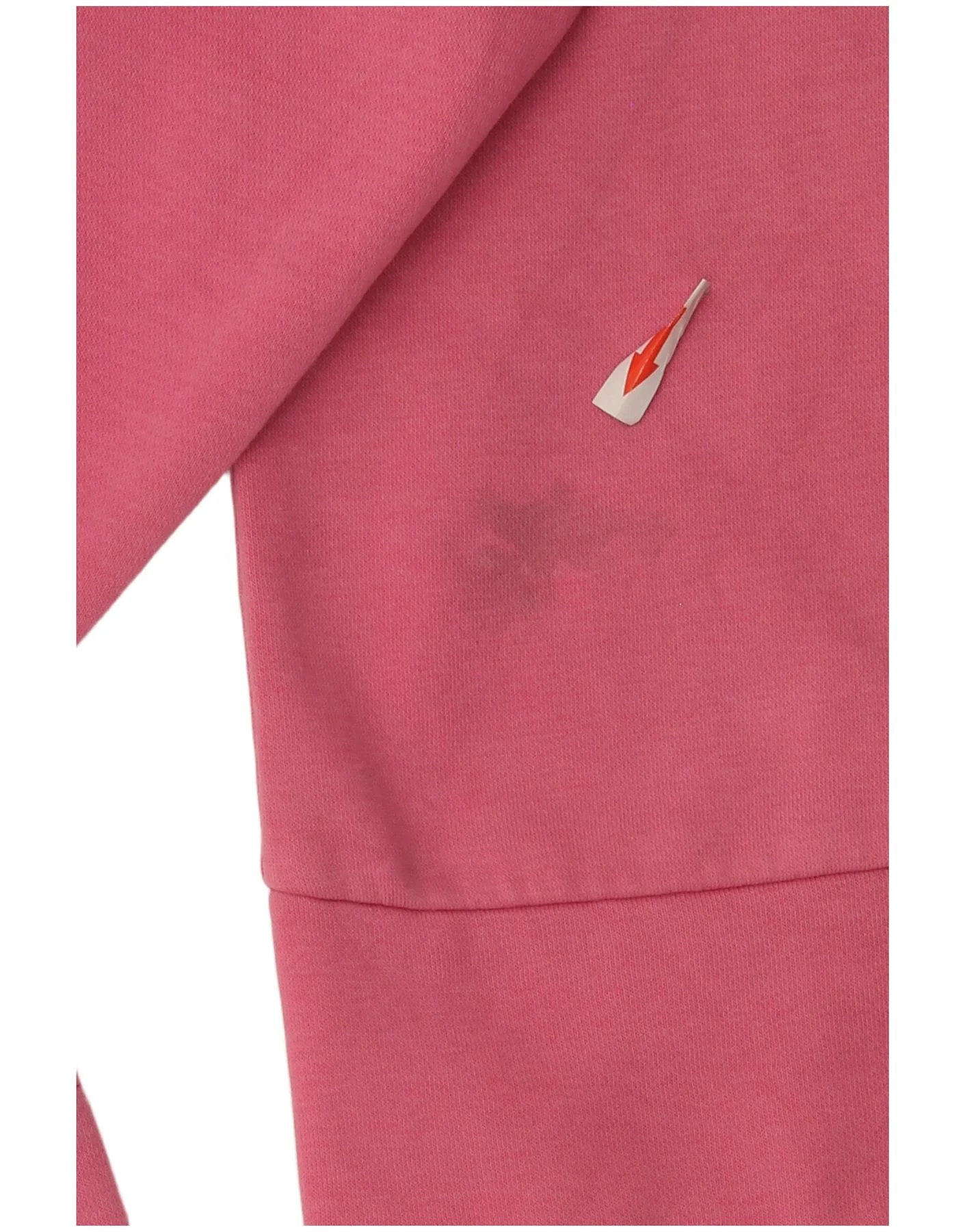 Nike Girls Hoodie Jumper 12-13 Years Large Pink Cotton - Image 3