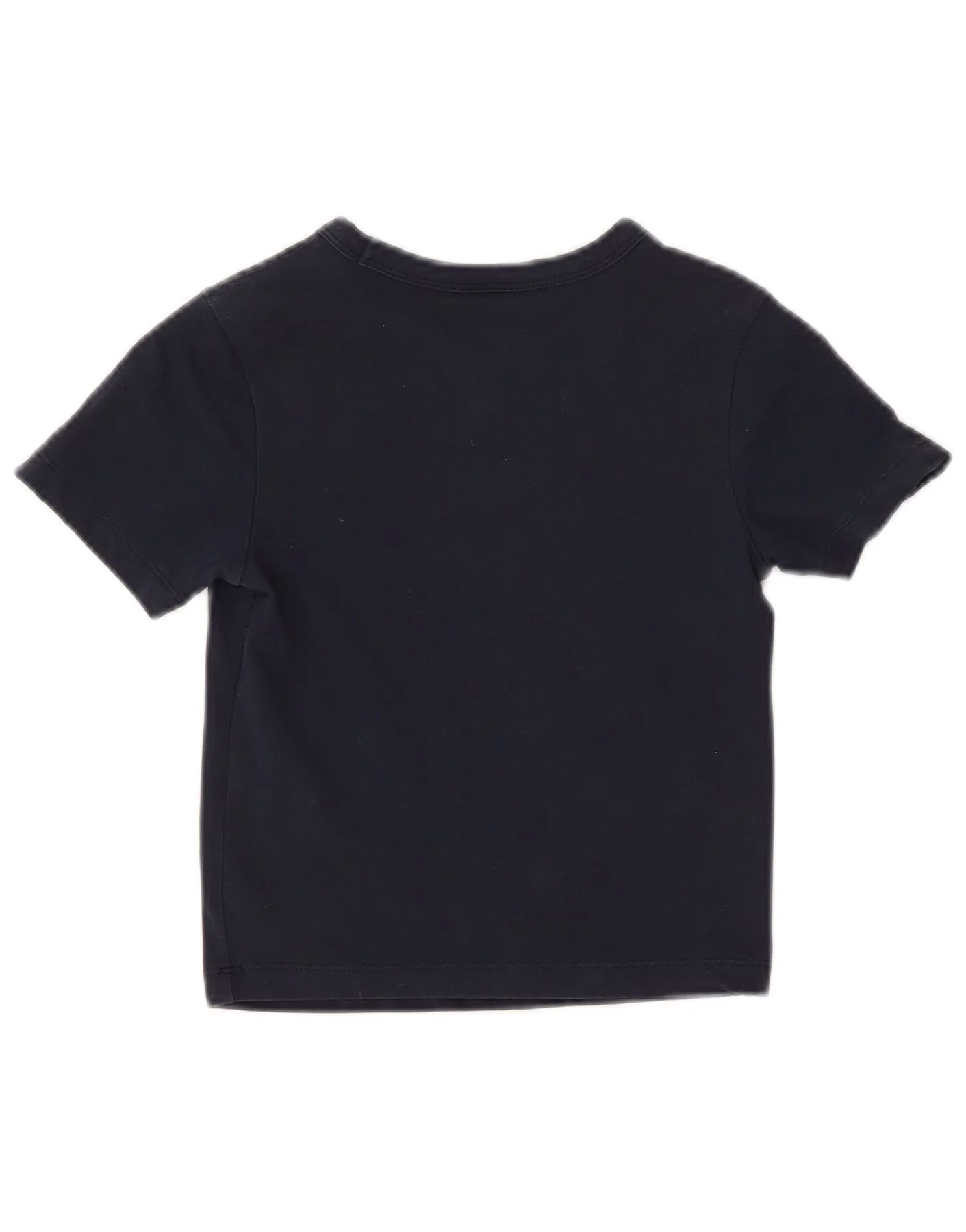 Nike Girls Oregon Graphic T-Shirt Top 6-7 Years XS Navy Blue Cotton - Image 2