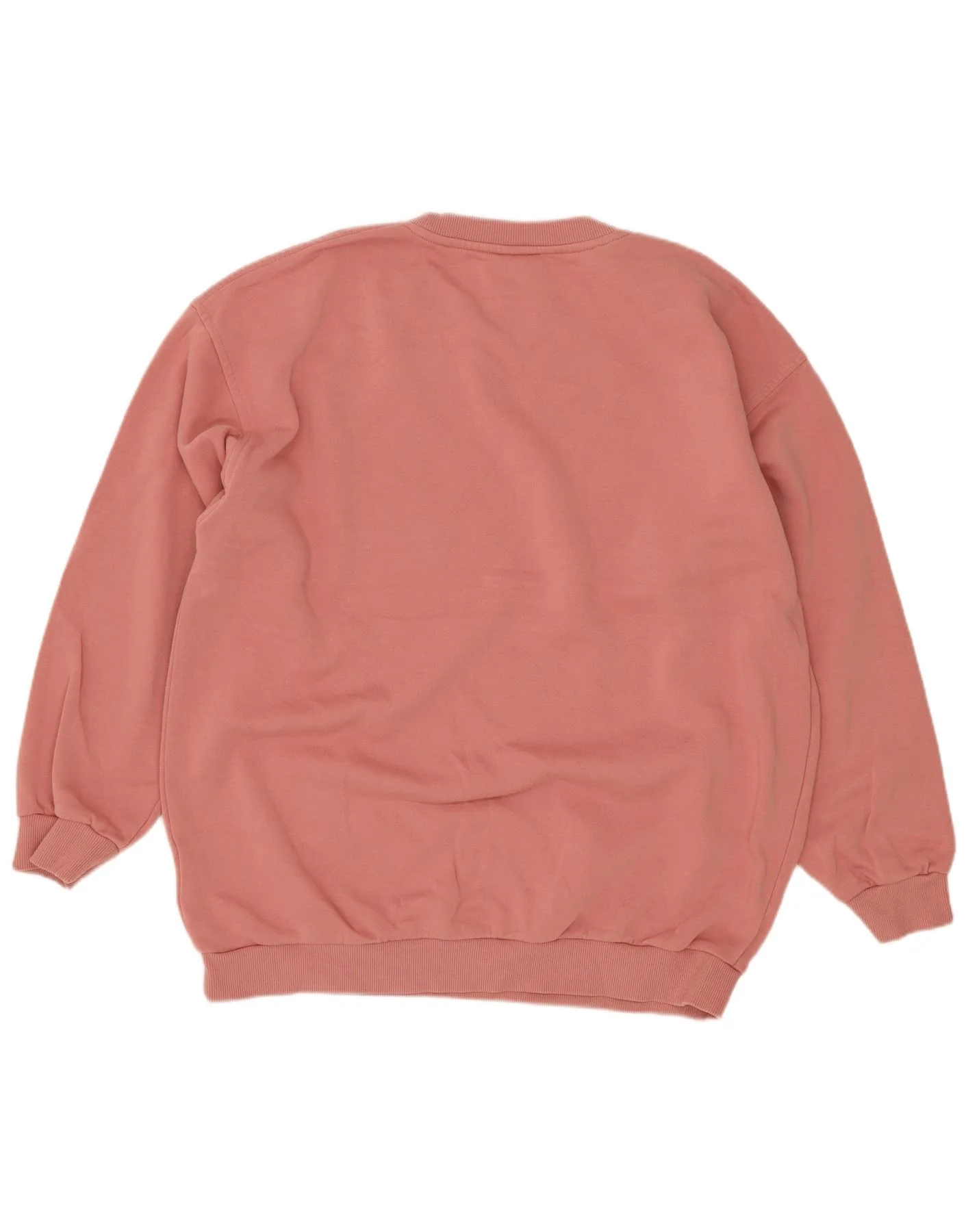 Nike Girls Sweatshirt Jumper 13-14 Years XL Pink Cotton - Image 2