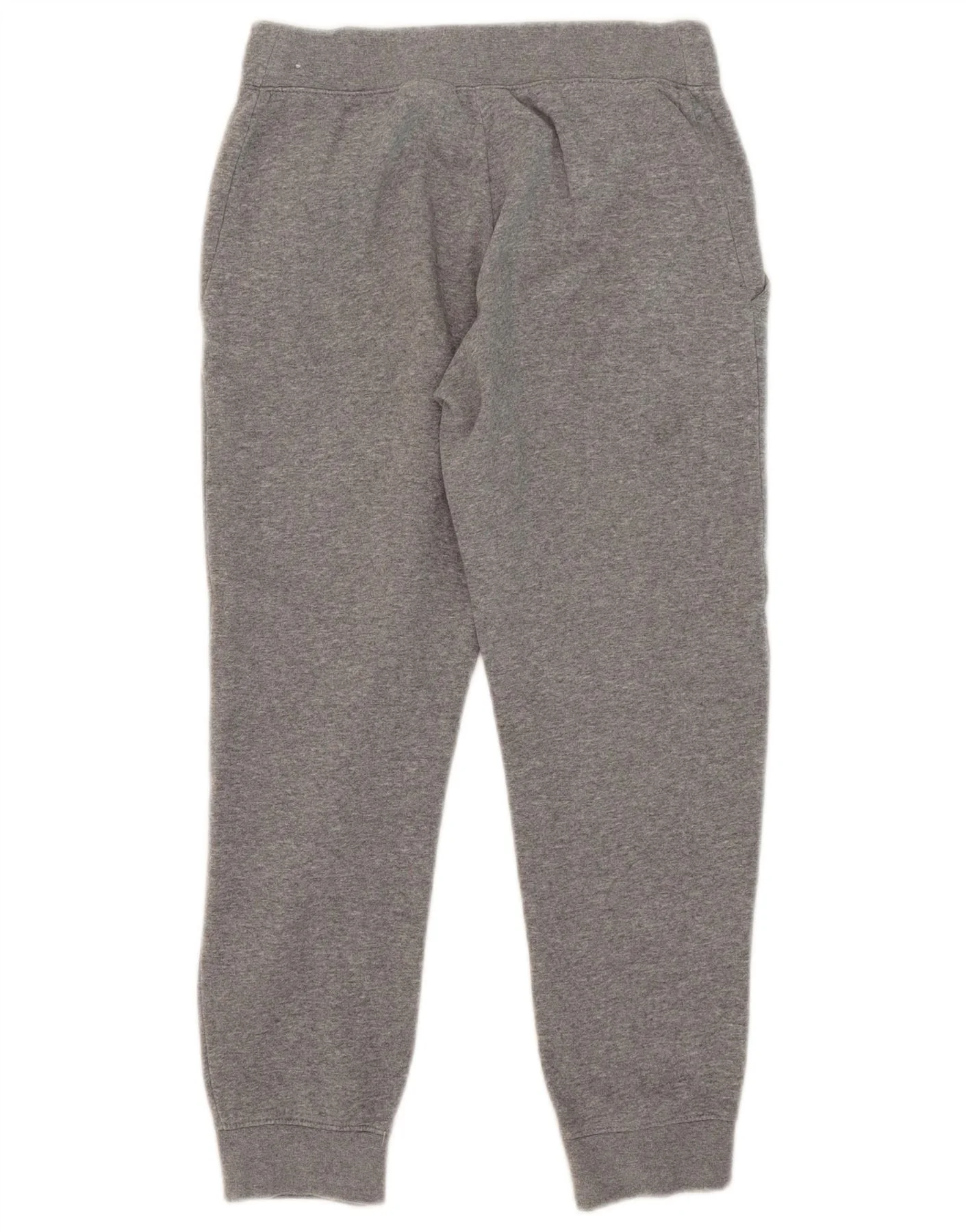 Nike Girls Tracksuit Trousers Joggers 12-13 Years Large Grey Flecked Cotton - Image 2