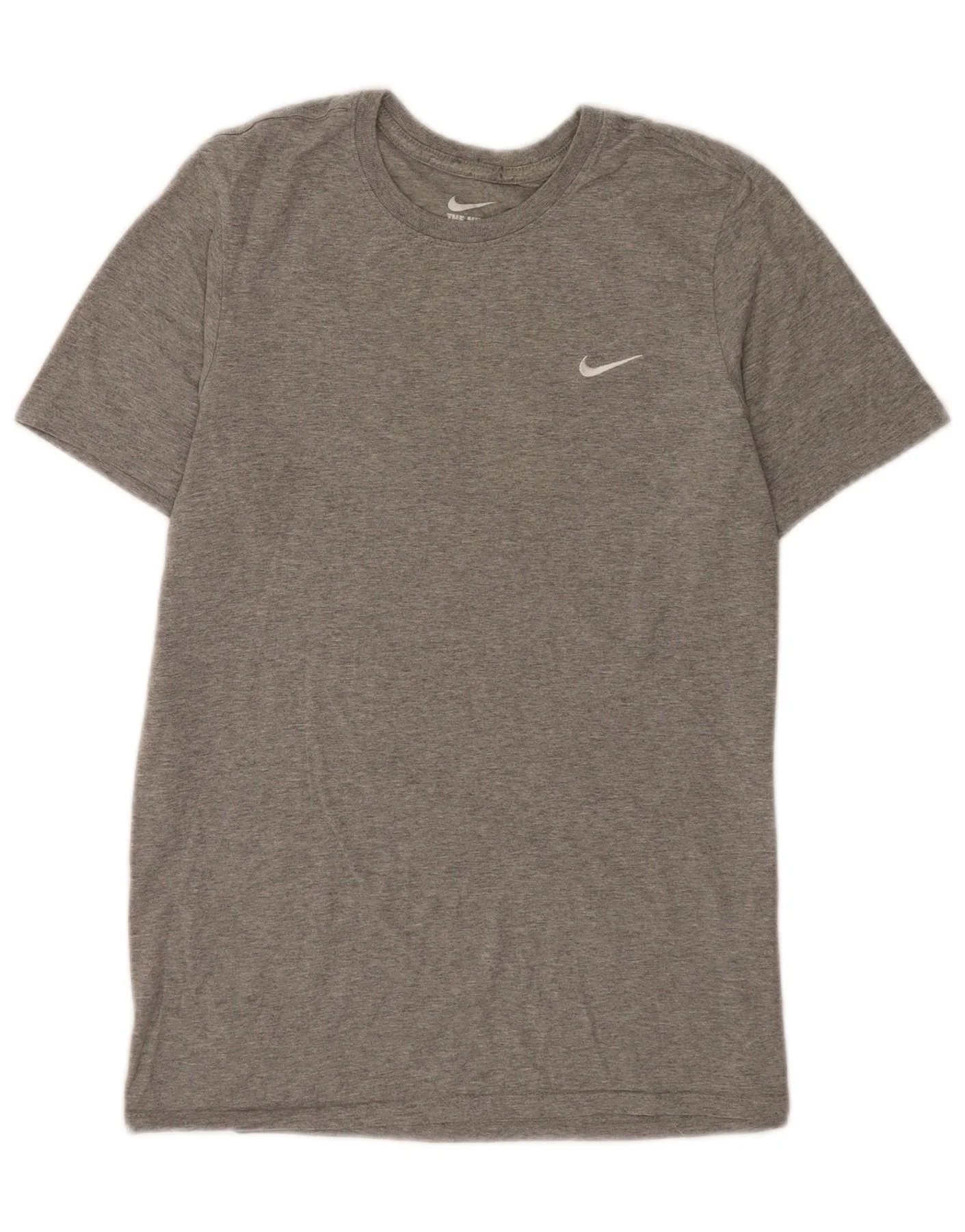 Nike Mens Athletic Cut T-Shirt Top Small Grey Flecked