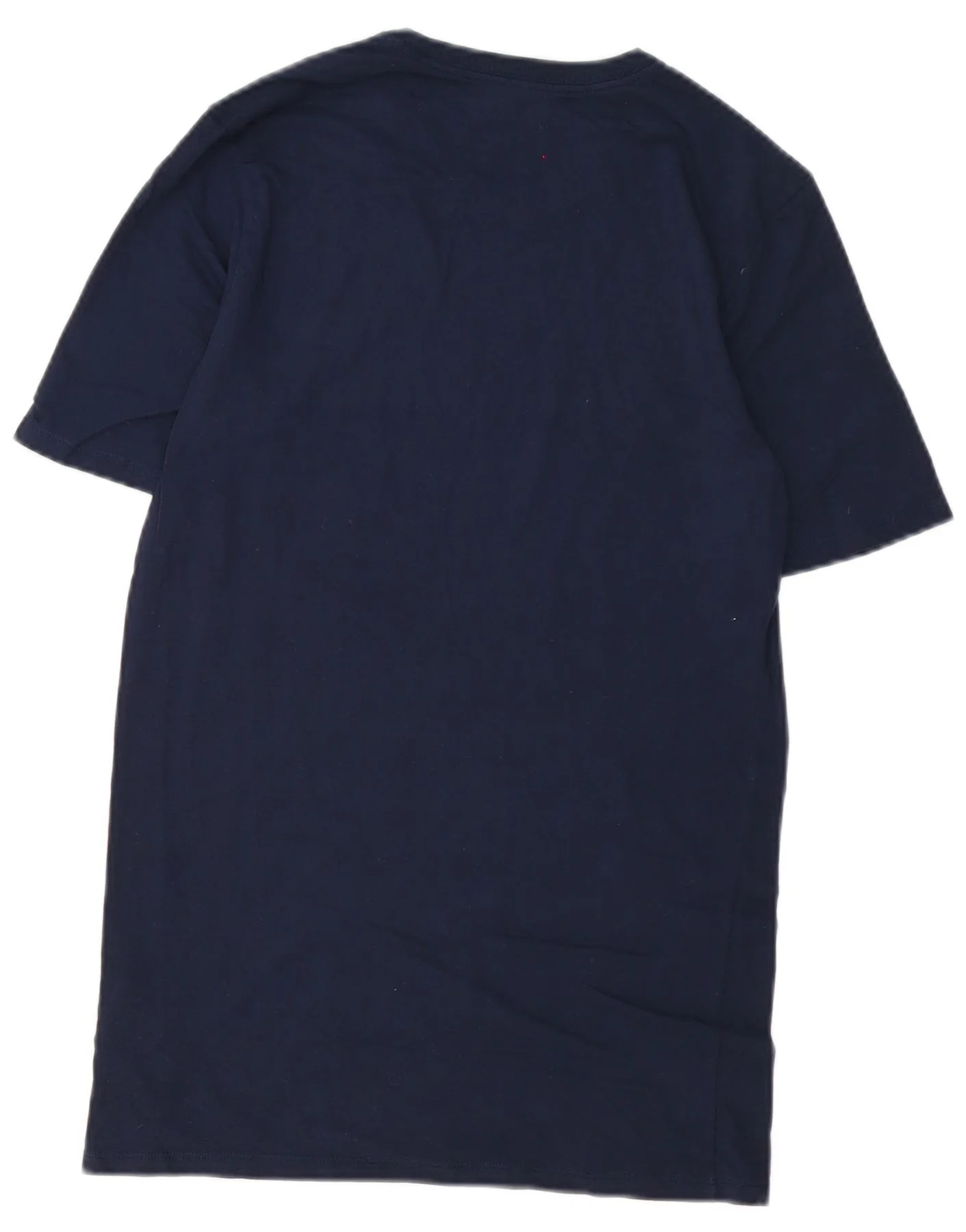 Nike Mens Athletic Cut T-Shirt Top Small Navy Blue Cotton - Image 2