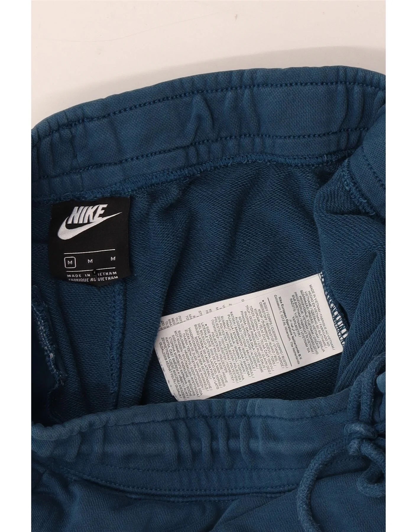 Nike Mens Beaverton Graphic Tracksuit Trousers Joggers Medium Navy Blue - Image 3