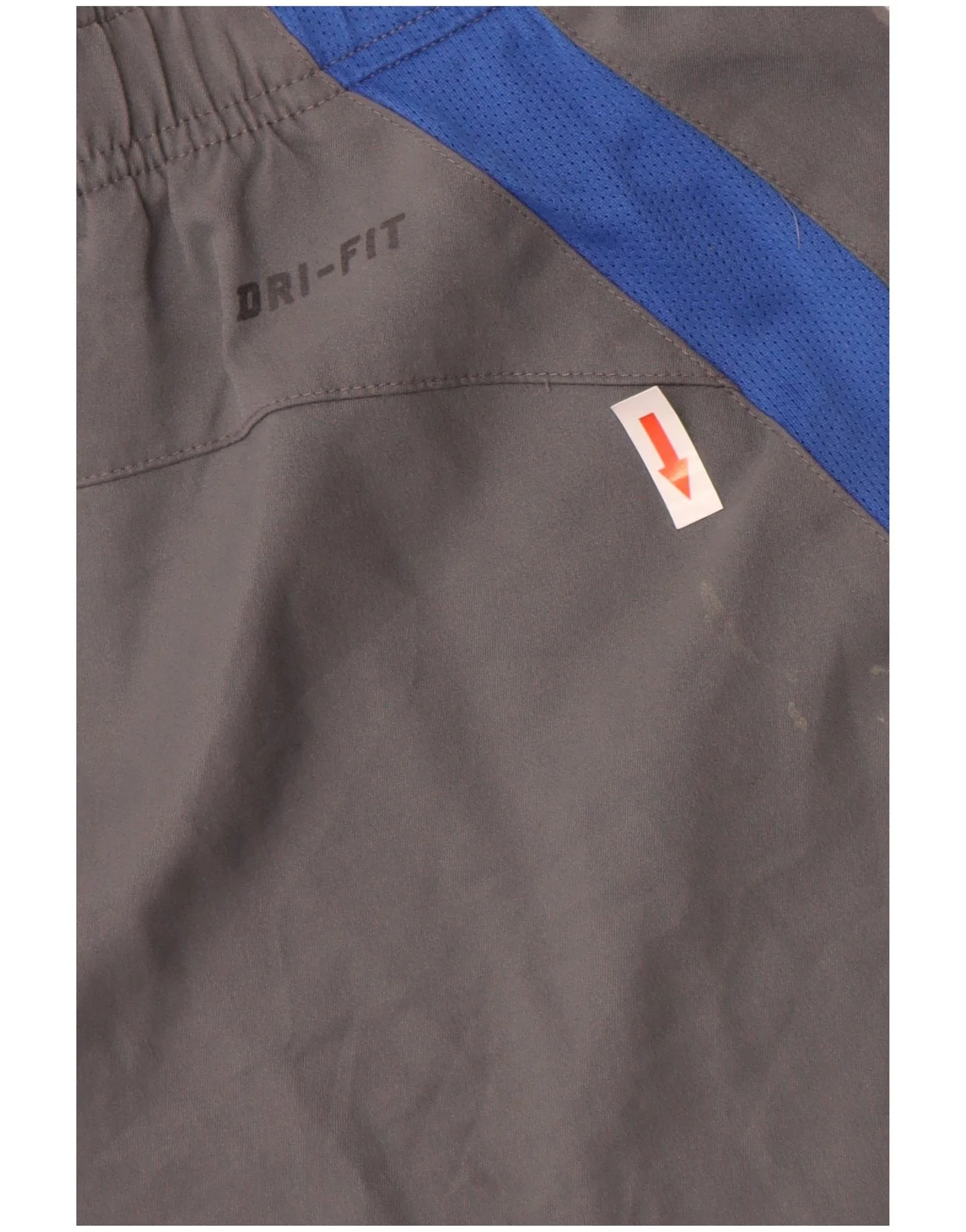 Nike Mens Bermuda Sport Shorts Medium Grey Colourblock Polyester - Image 4