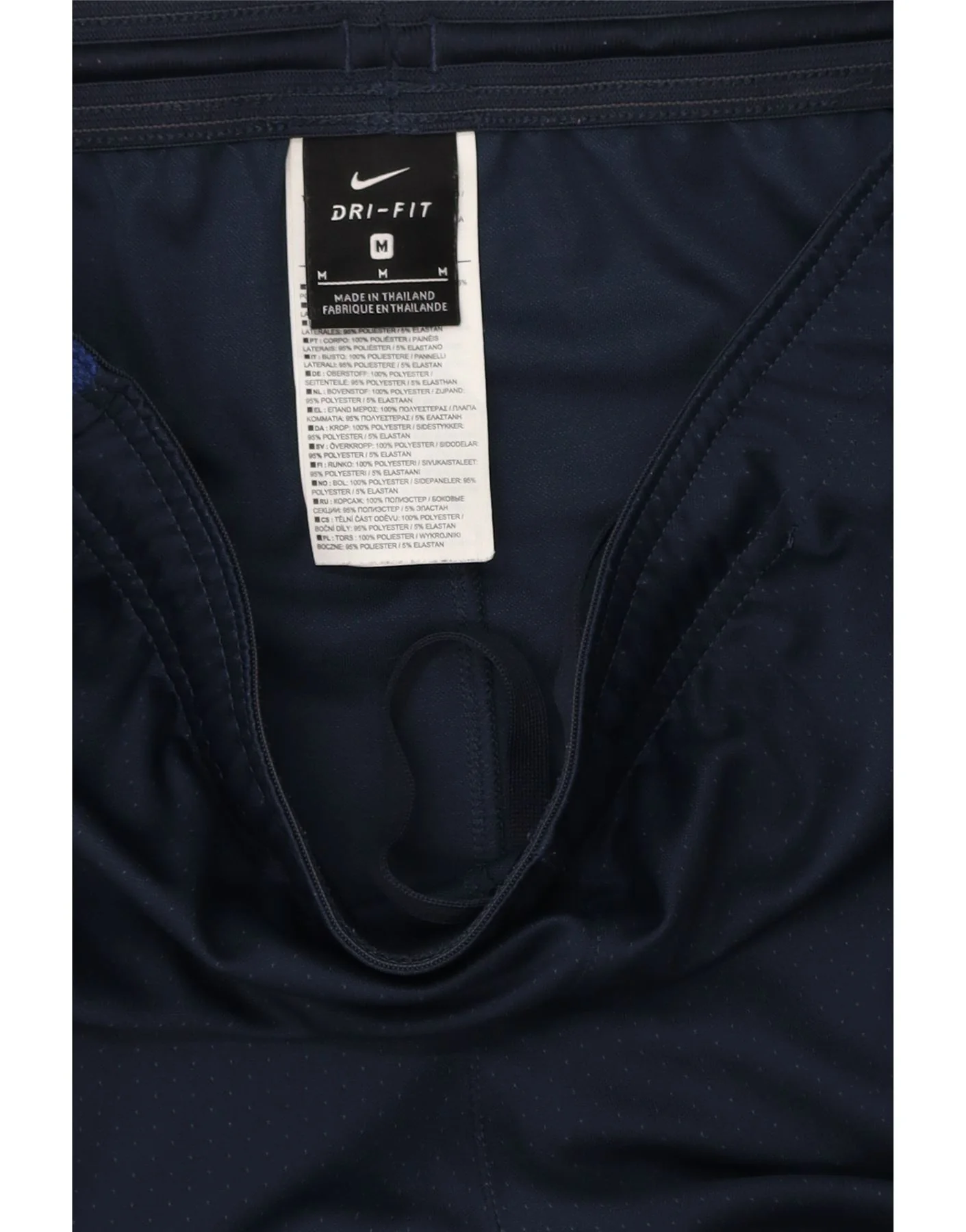 Nike Mens Chelsea FC Sport Shorts Medium Navy Blue Polyester - Image 3