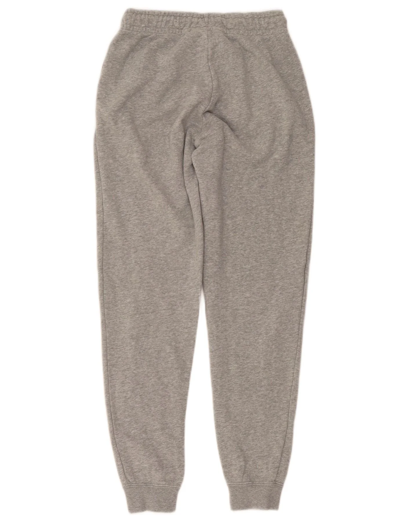 Nike Mens Crop Tracksuit Trousers Joggers XS Grey Flecked Cotton - Image 2