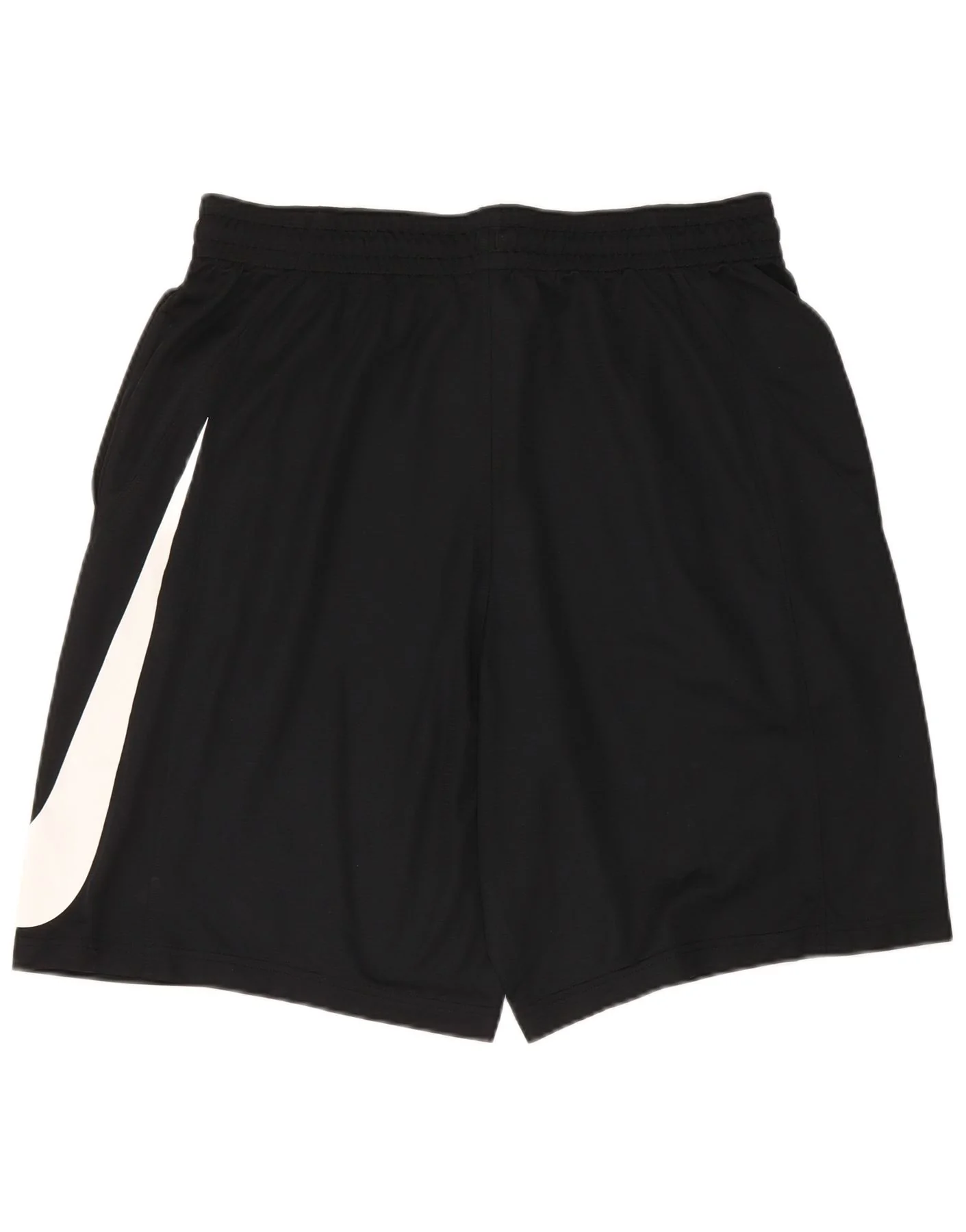 Nike Mens Dri Fit Graphic Sport Shorts 2XL Black Polyester - Image 2