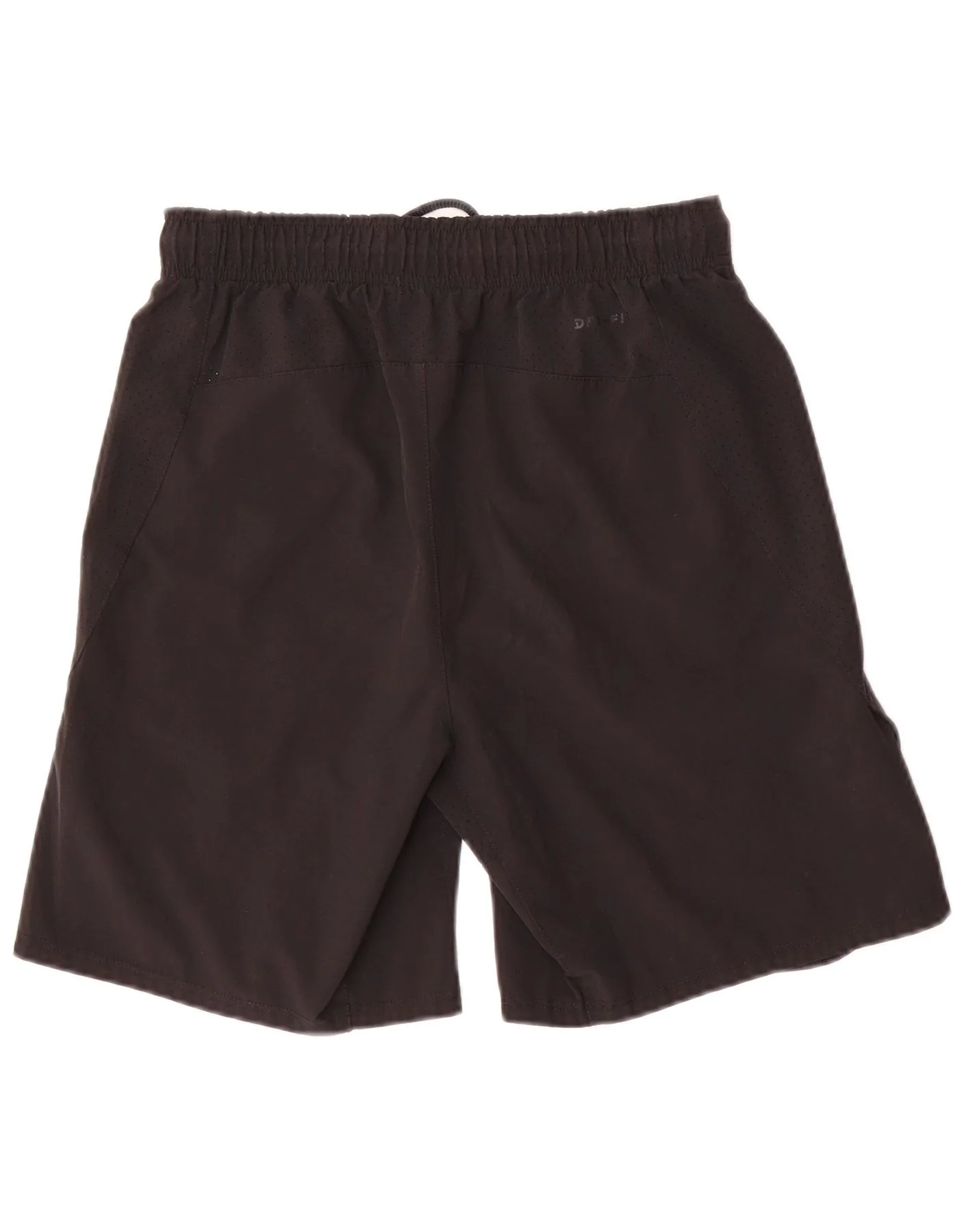 Nike Mens Dri Fit Graphic Sport Shorts Small Black Polyester - Image 2