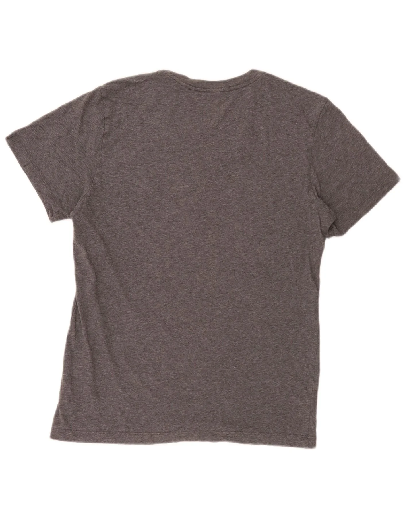 Nike Mens Dri Fit Graphic T-Shirt Top Small Grey Cotton - Image 2