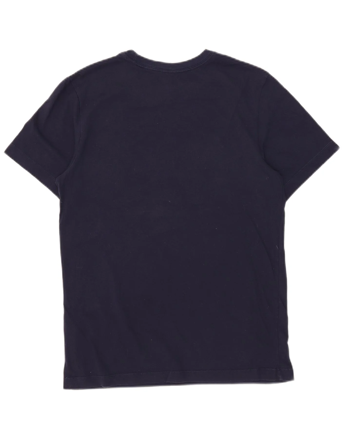 Nike Mens Dri Fit Graphic T-Shirt Top Small Navy Blue Cotton - Image 2