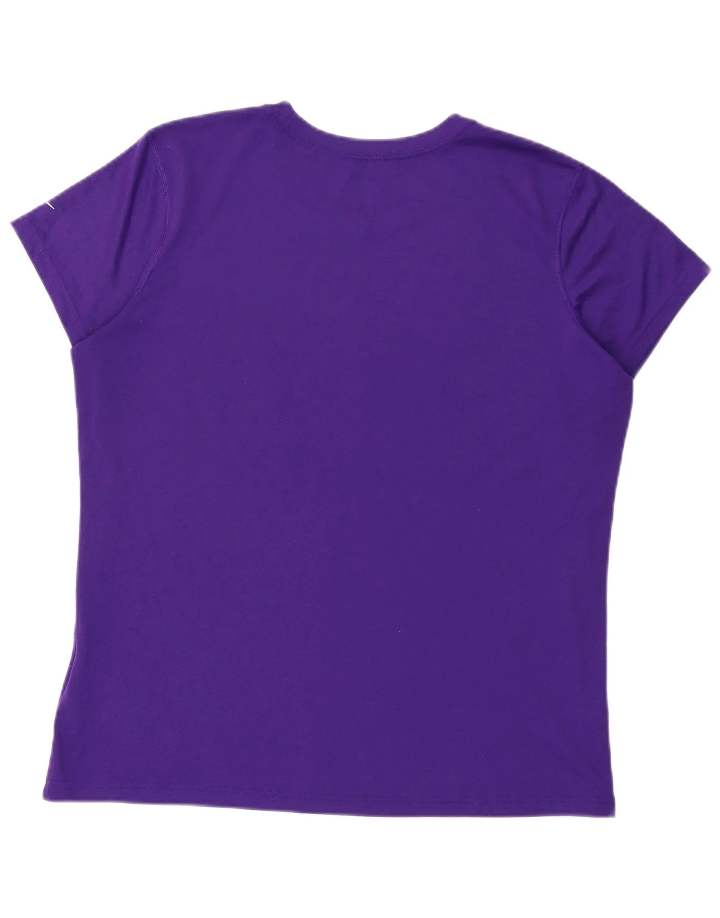 Nike Mens Dri Fit Graphic T-Shirt Top XL Purple Polyester - Image 2