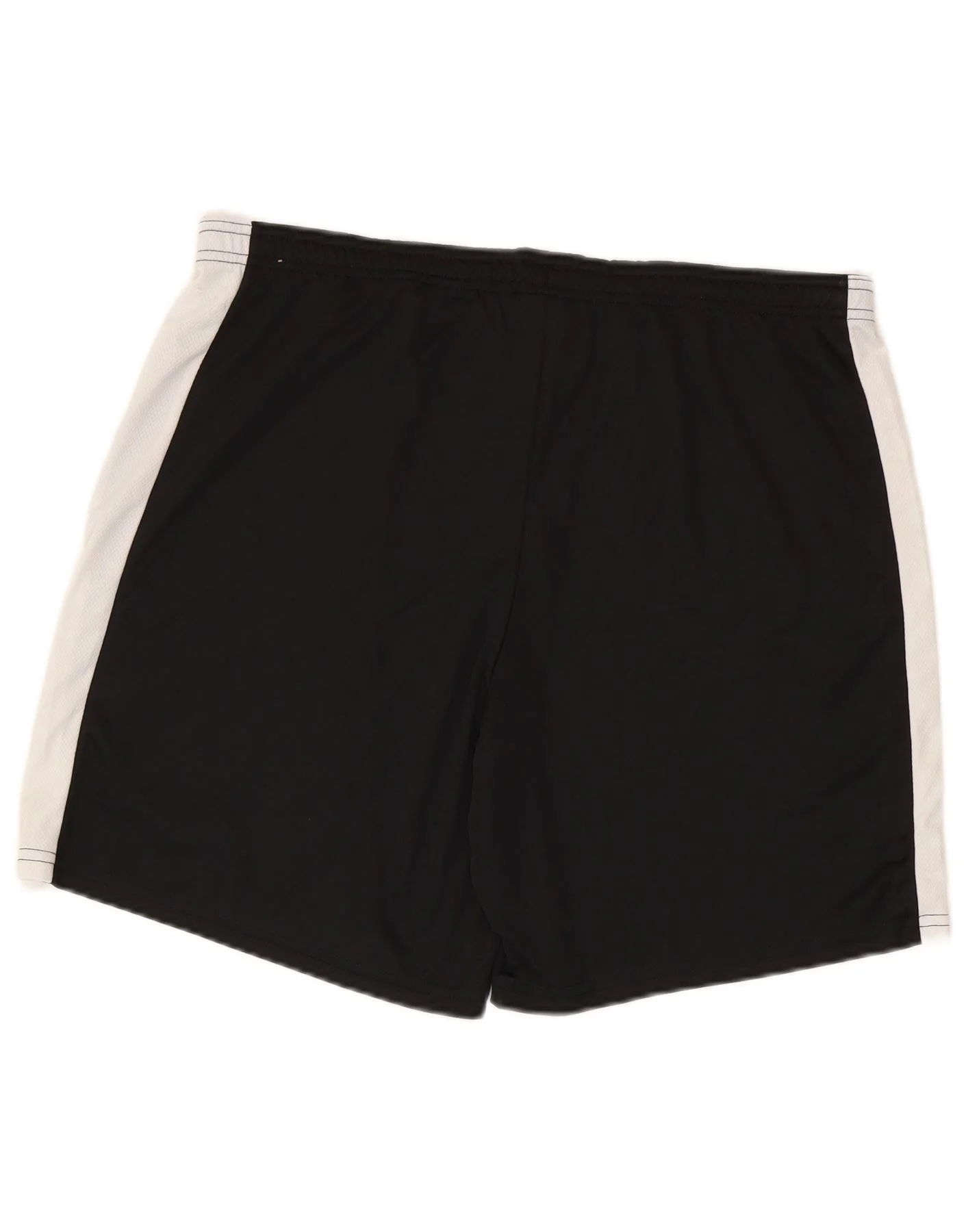 Nike Mens Dri Fit Slim Sport Shorts XL Black Colourblock Polyester - Image 2