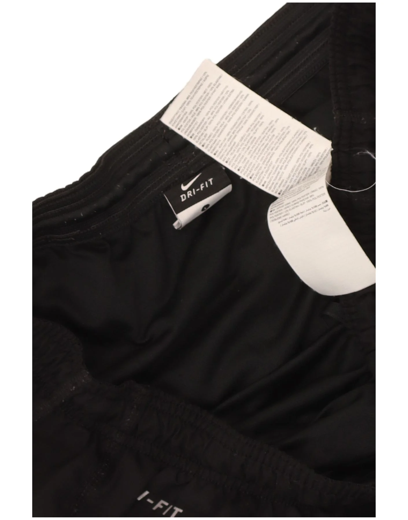 Nike Mens Dri Fit Sport Shorts Large Black Polyester - Image 3