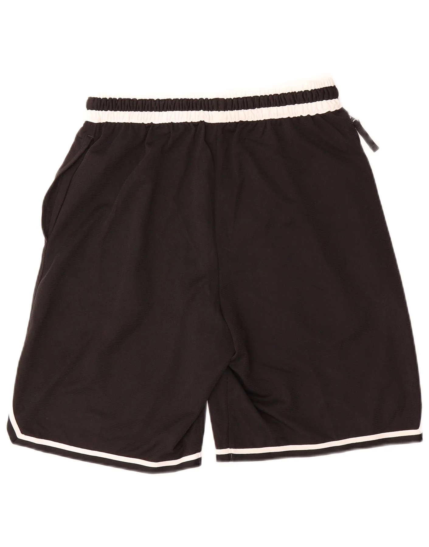 Nike Mens Dri Fit Sport Shorts Medium Black Colourblock Polyester - Image 2