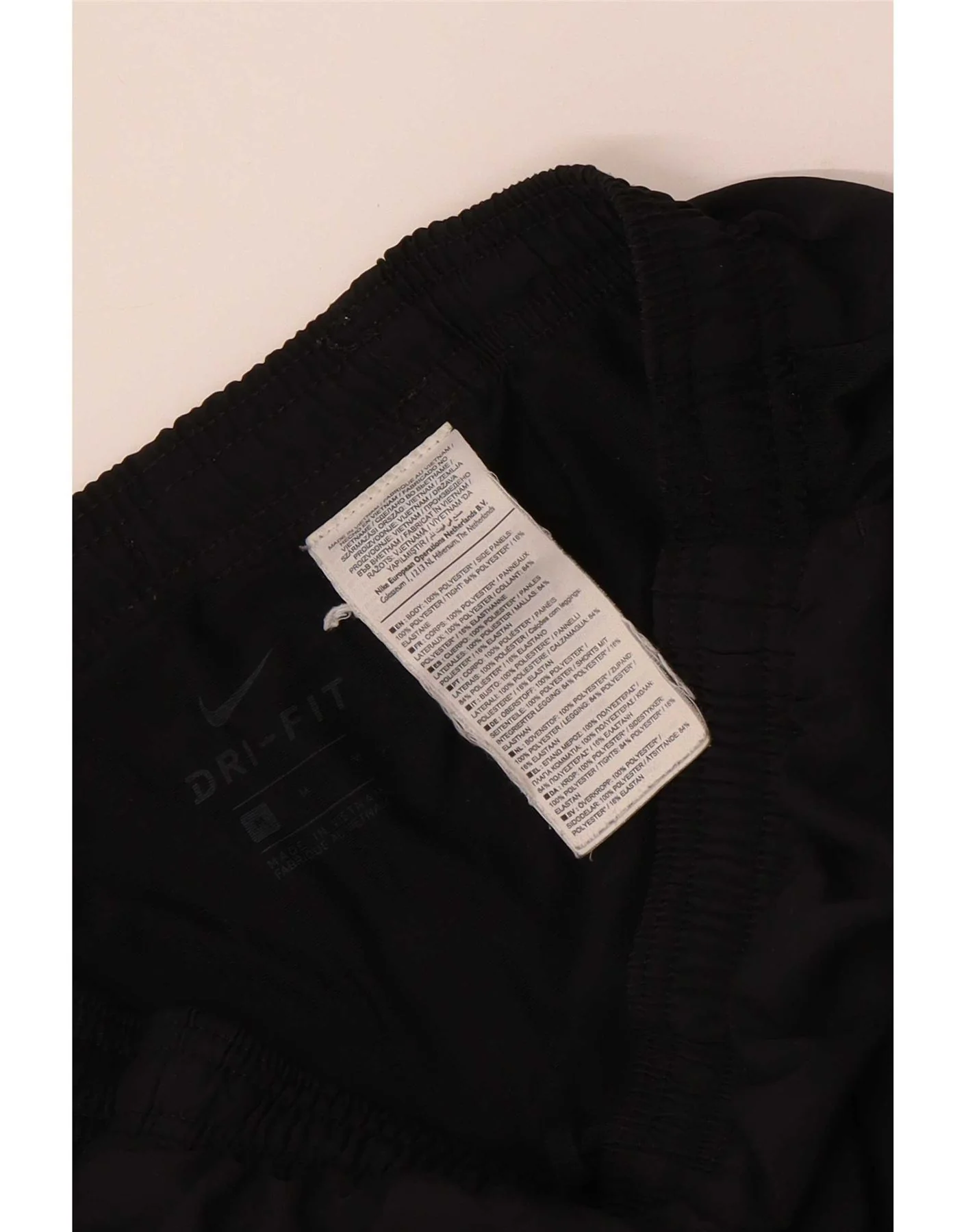 Nike Mens Dri Fit Sport Shorts Medium Black Polyester - Image 3