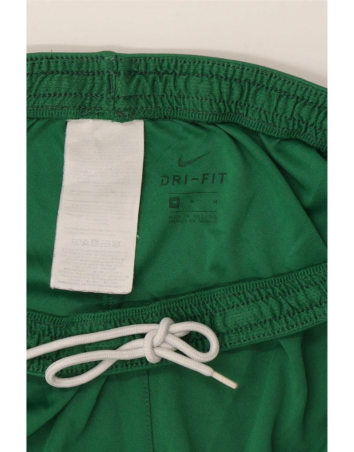 Nike Mens Dri Fit Sport Shorts Medium Green Polyester - Image 4