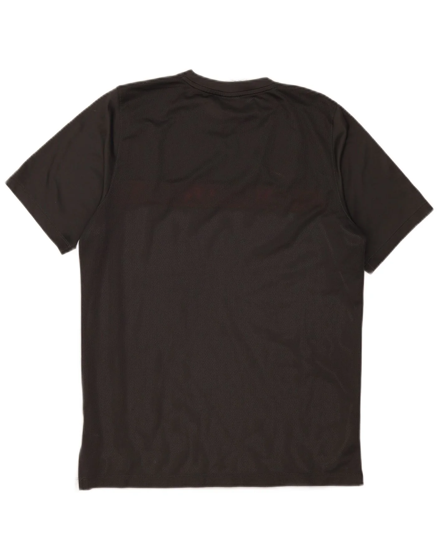 Nike Mens Dri Fit T-Shirt Top Large Grey Colourblock Polyester - Image 2