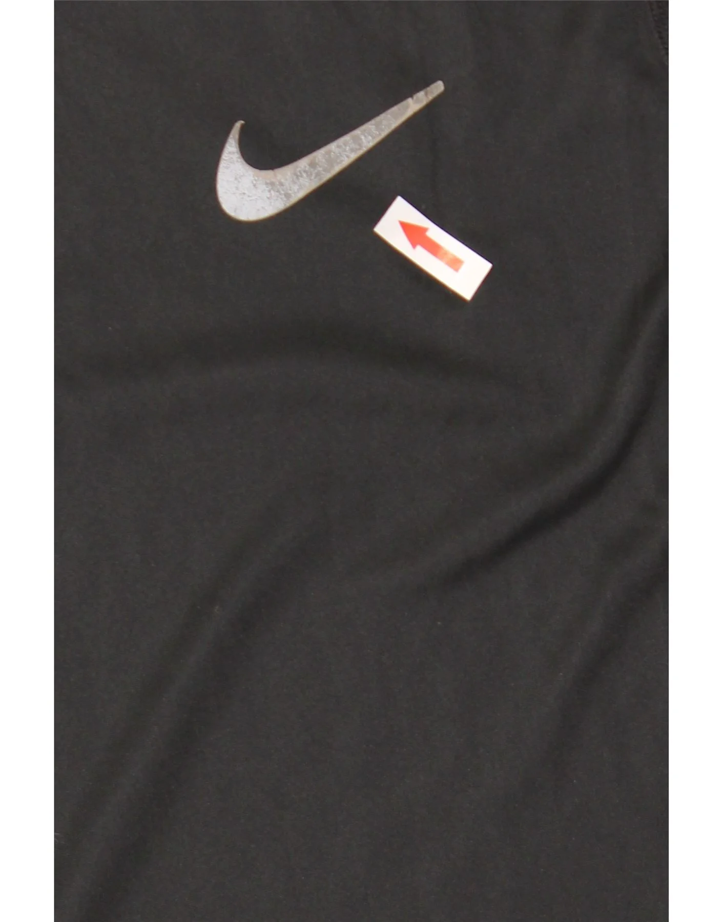 Nike Mens Dri Fit T-Shirt Top Small Black - Image 3