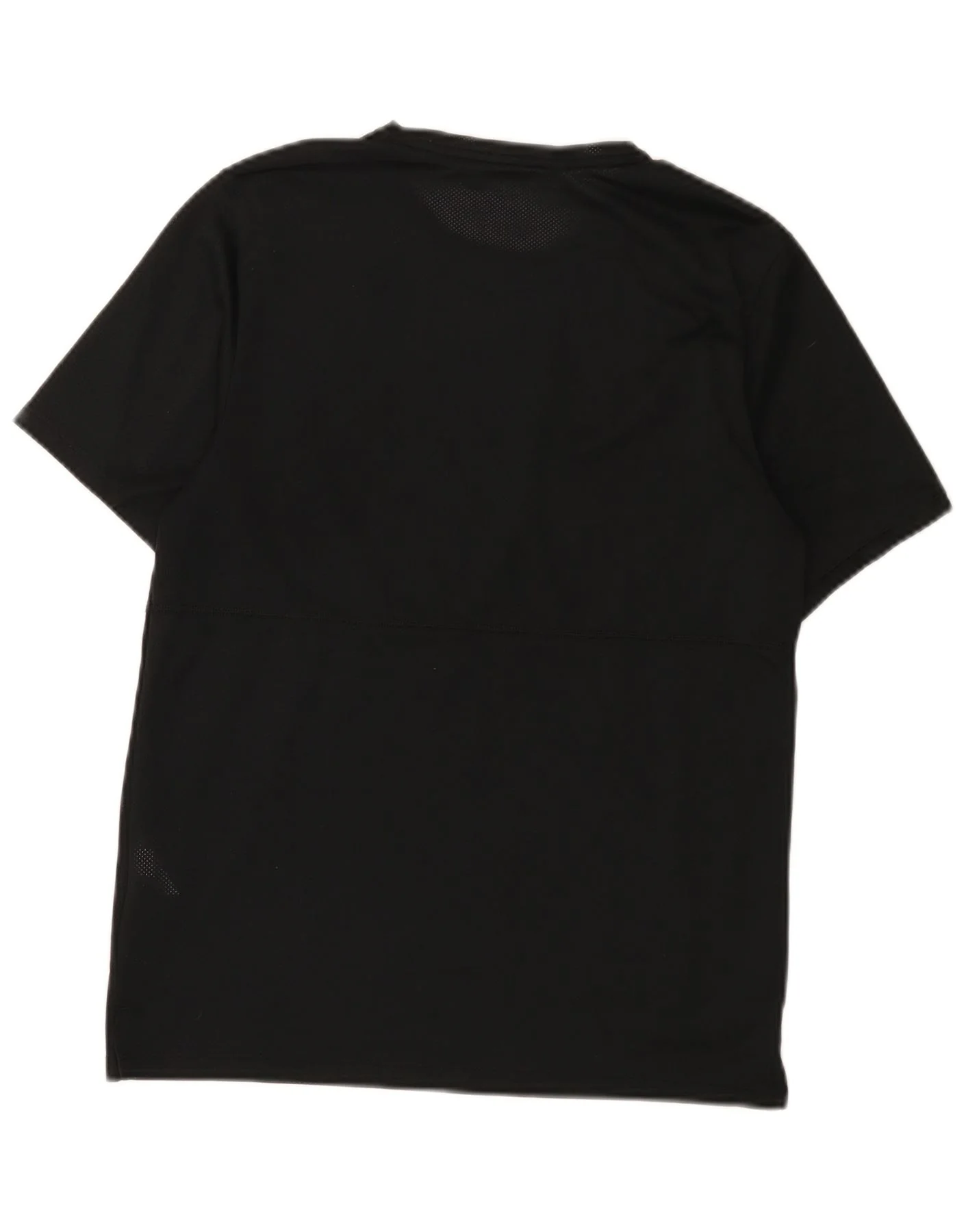 Nike Mens Dri Fit T-Shirt Top Small Black Polyester - Image 2