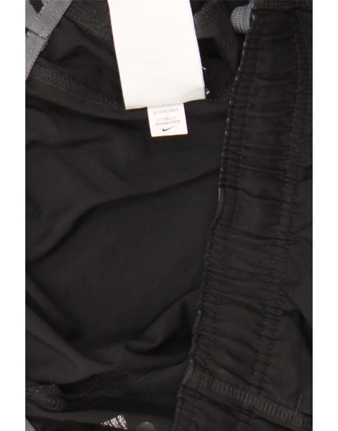 Nike Mens Dri Fit Tracksuit Trousers Large Black Polyester - Image 4