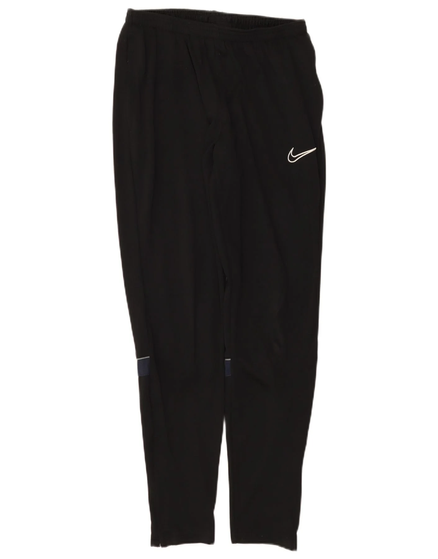 Nike Mens Dri Fit Tracksuit Trousers Medium Black Colourblock Polyester