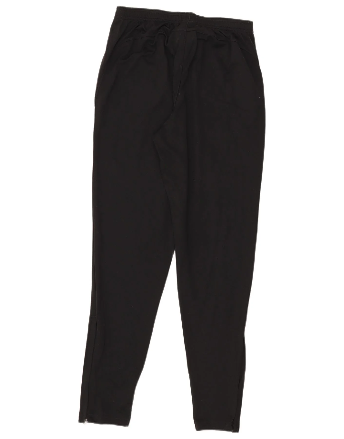 Nike Mens Dri Fit Tracksuit Trousers Medium Black Colourblock Polyester - Image 2