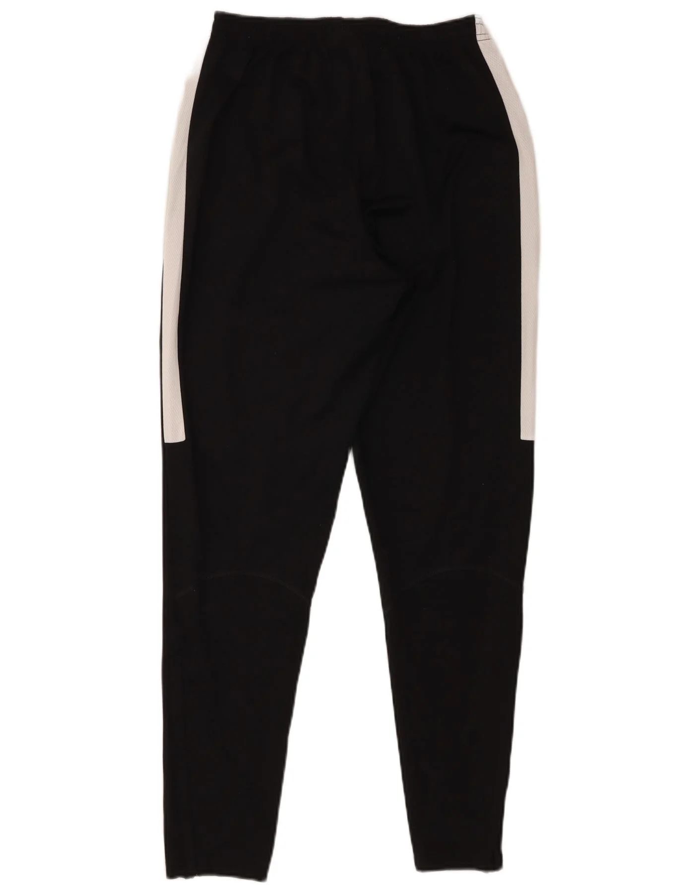 Nike Mens Dri Fit Tracksuit Trousers Medium Black Colourblock Polyester - Image 2