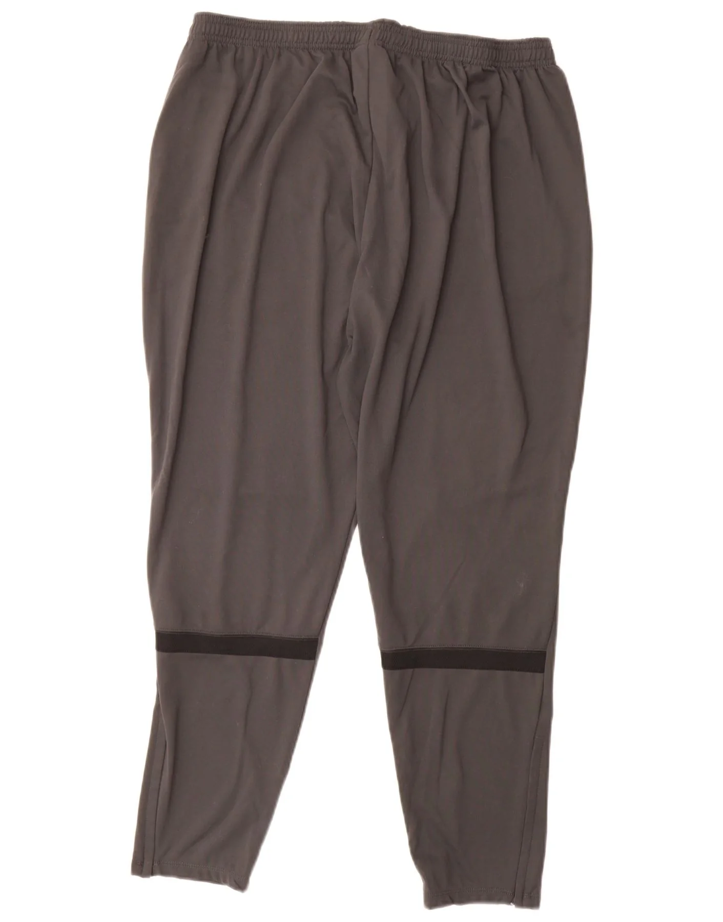 Nike Mens Dri Fit Tracksuit Trousers XL Grey Colourblock Polyester - Image 2