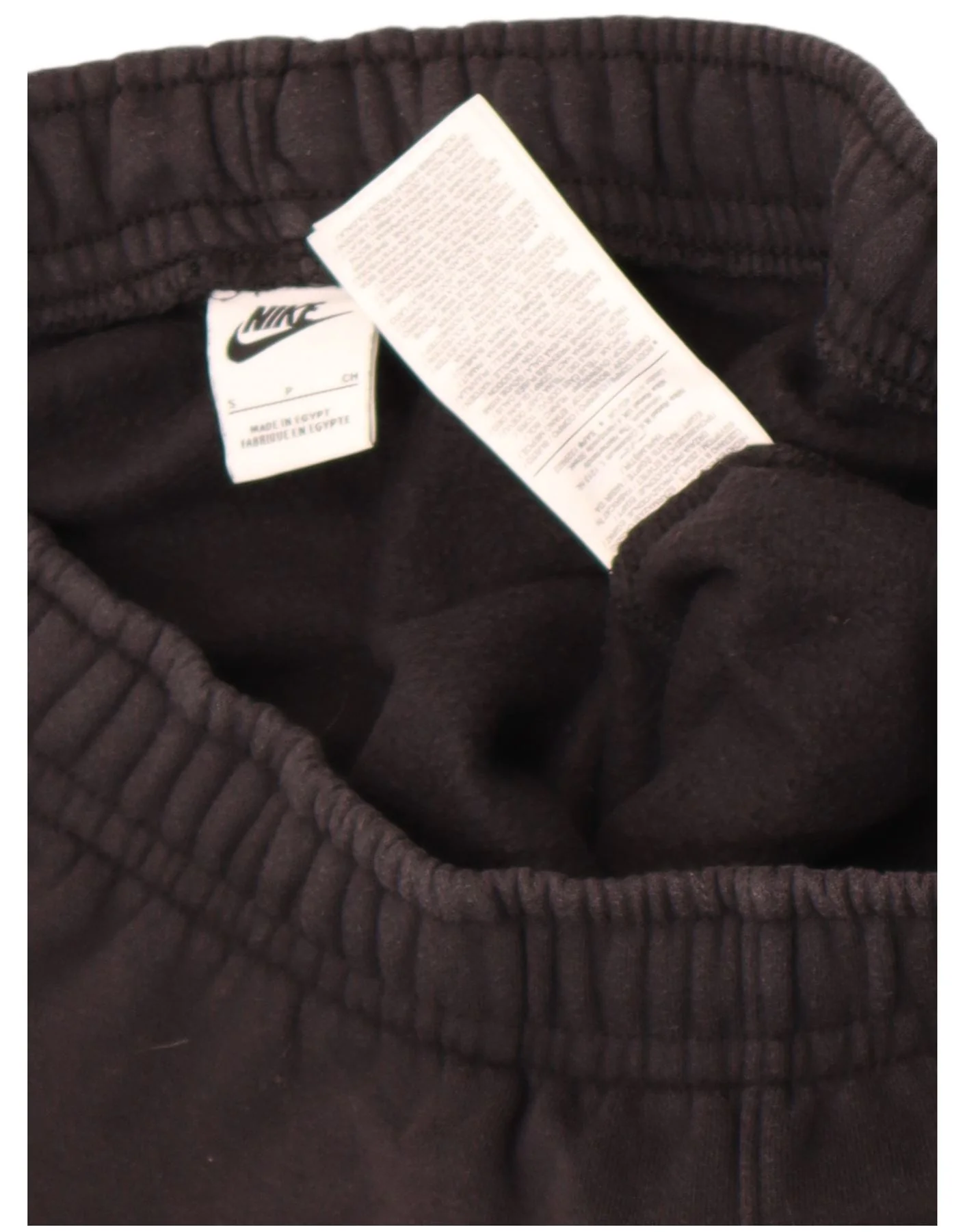 Nike Mens Graphic Cargo Tracksuit Trousers Joggers Small Black Cotton - Image 3