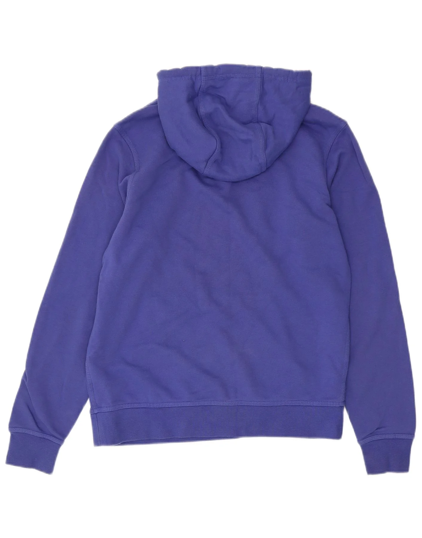 Nike Mens Graphic Hoodie Jumper Medium Blue Cotton - Image 2