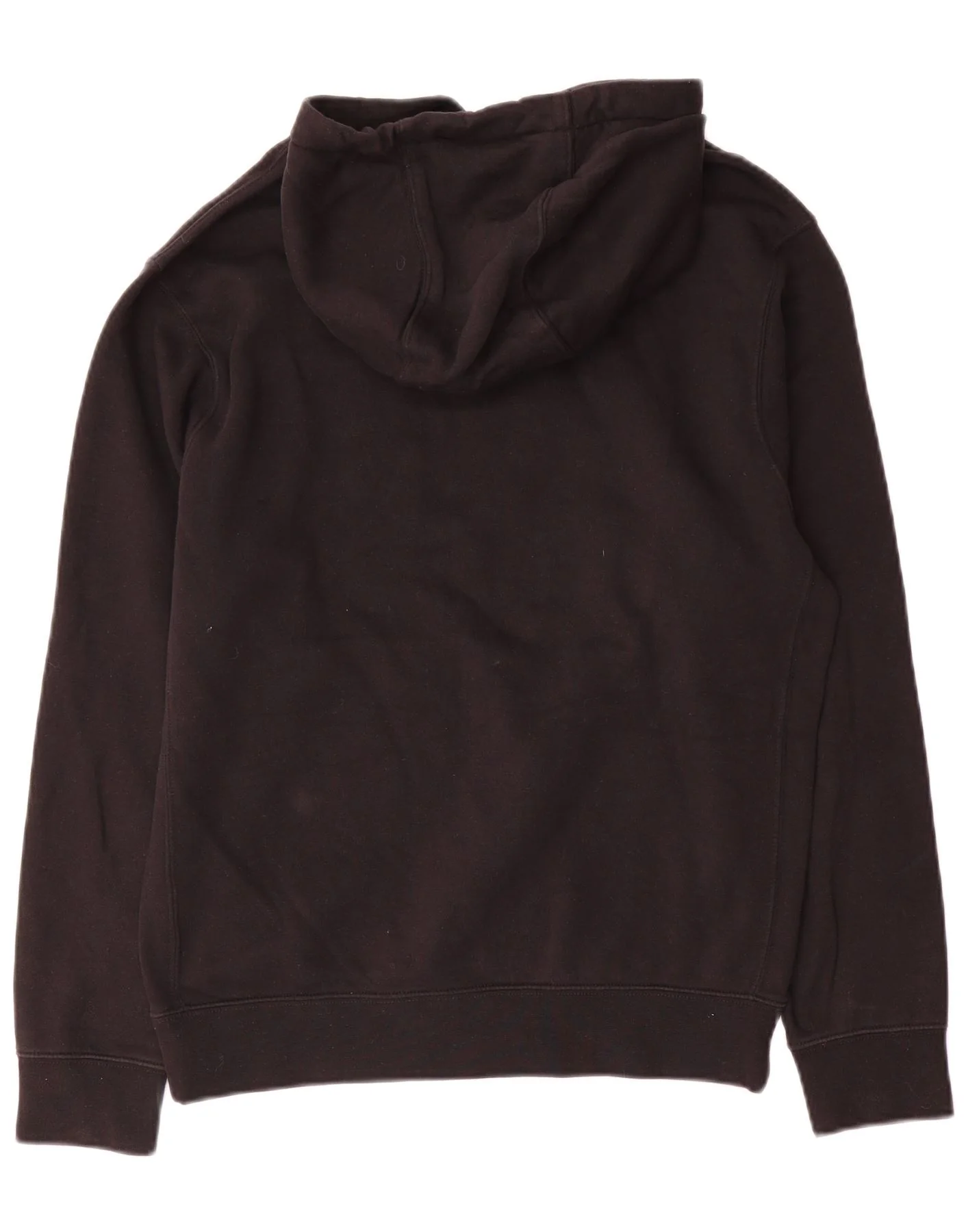 Nike Mens Graphic Hoodie Jumper Small Black Cotton - Image 2