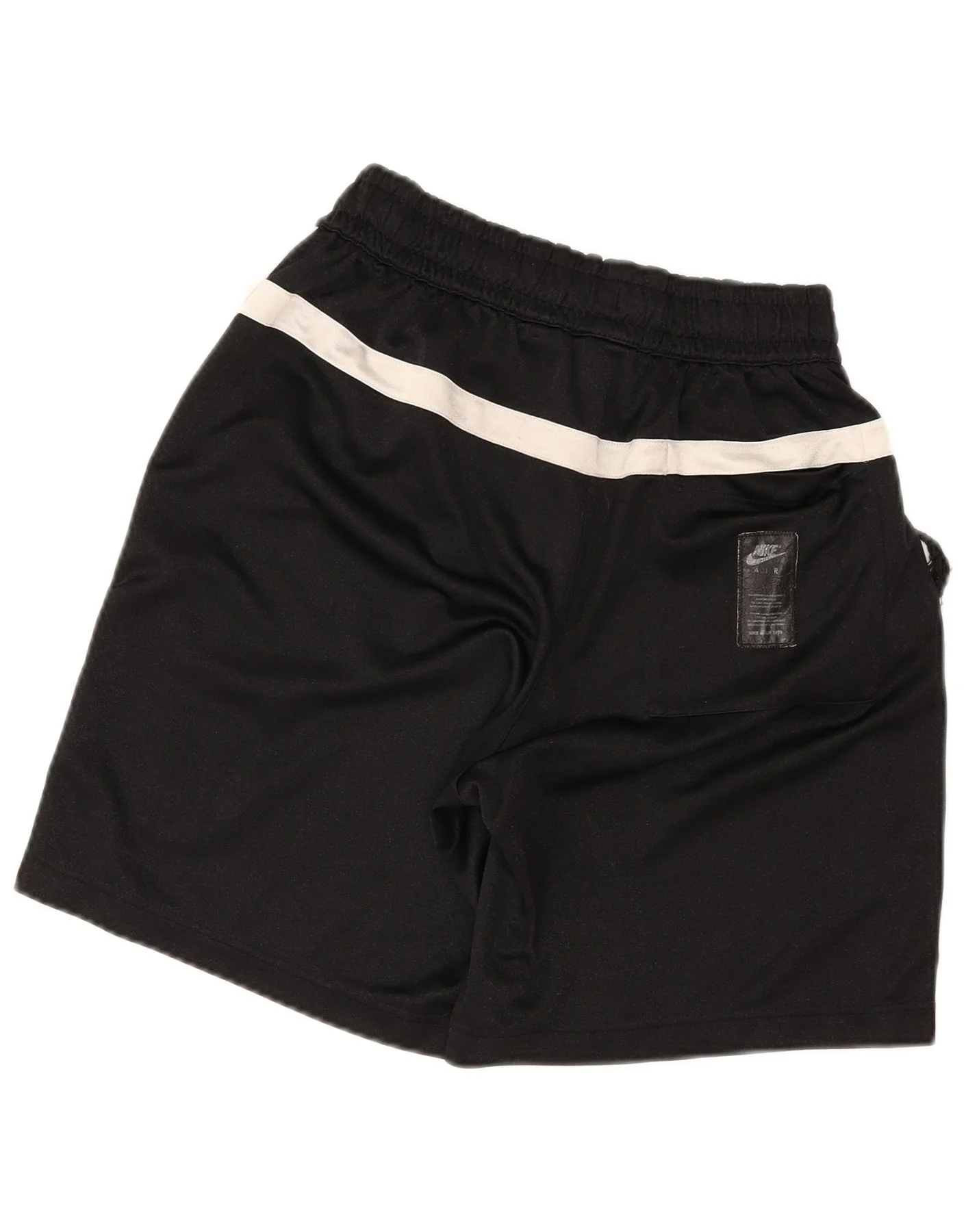 Nike Mens Graphic Sport Shorts Medium Black Colourblock Polyester - Image 2