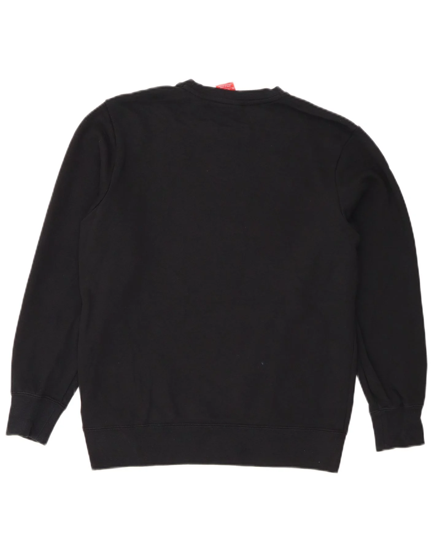 Nike Mens Graphic Sweatshirt Jumper XS Black Cotton - Image 2