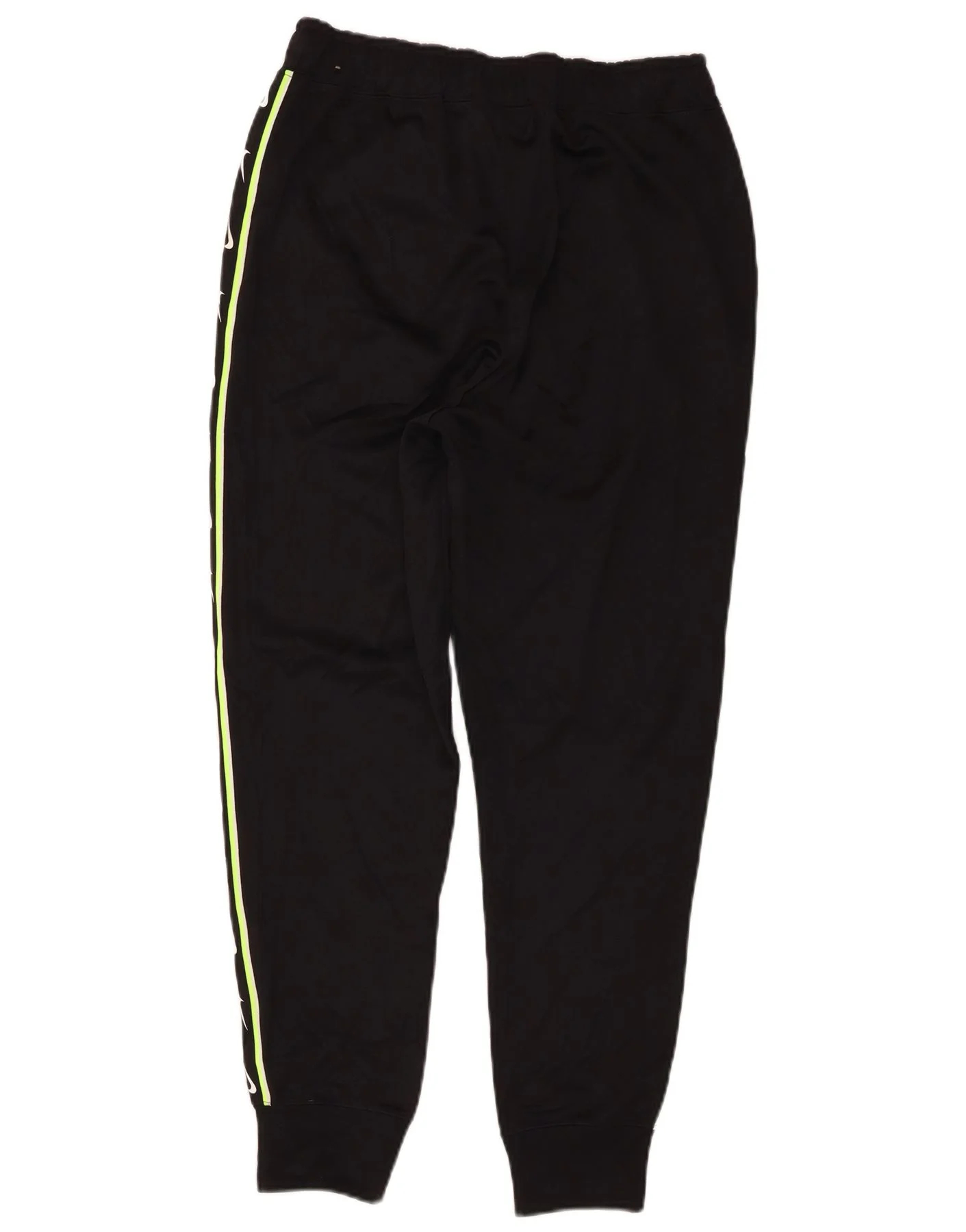 Nike Mens Graphic Tracksuit Trousers Joggers Small Black Polyester - Image 2