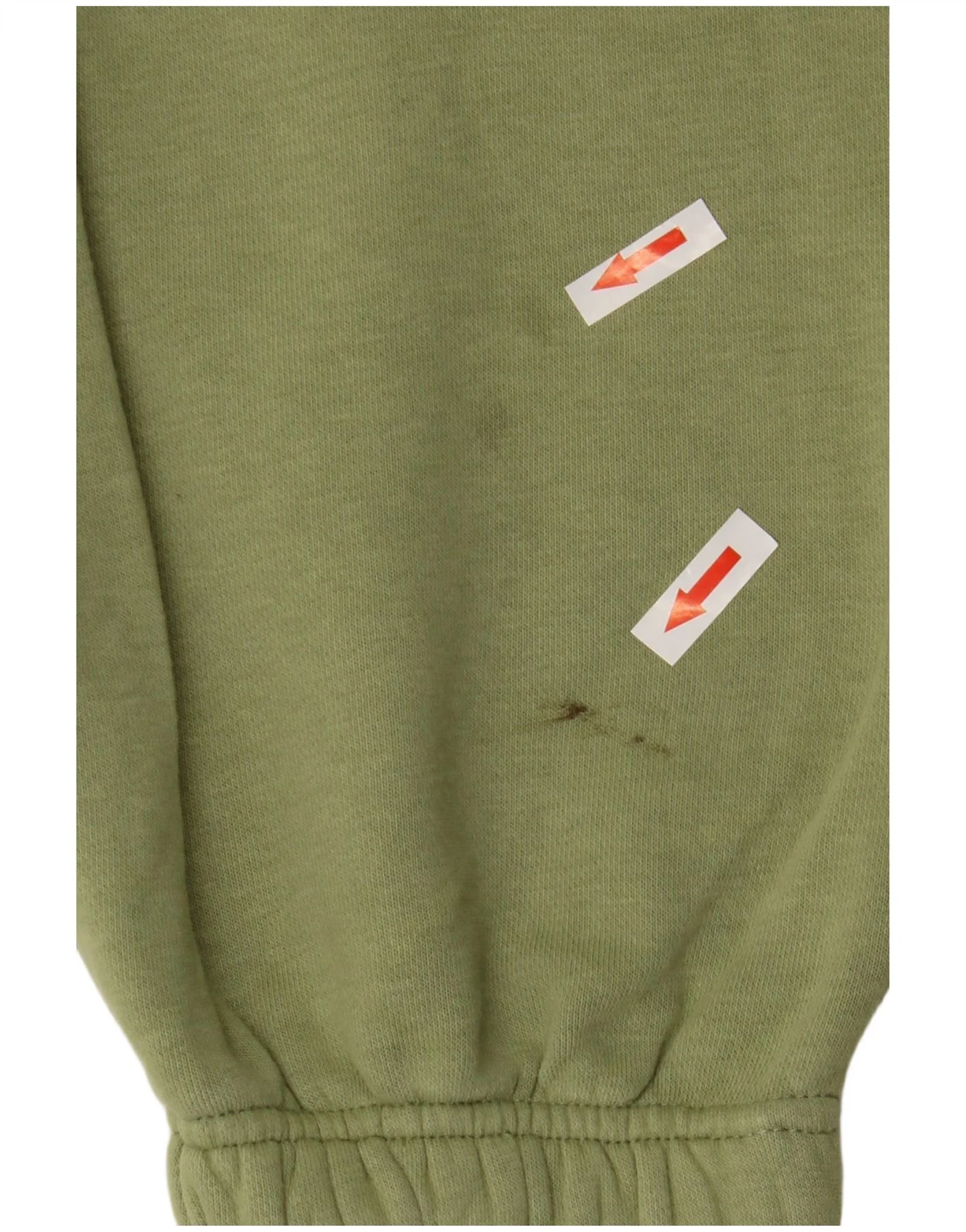 Nike Mens Graphic Tracksuit Trousers Joggers XS Green Cotton - Image 3