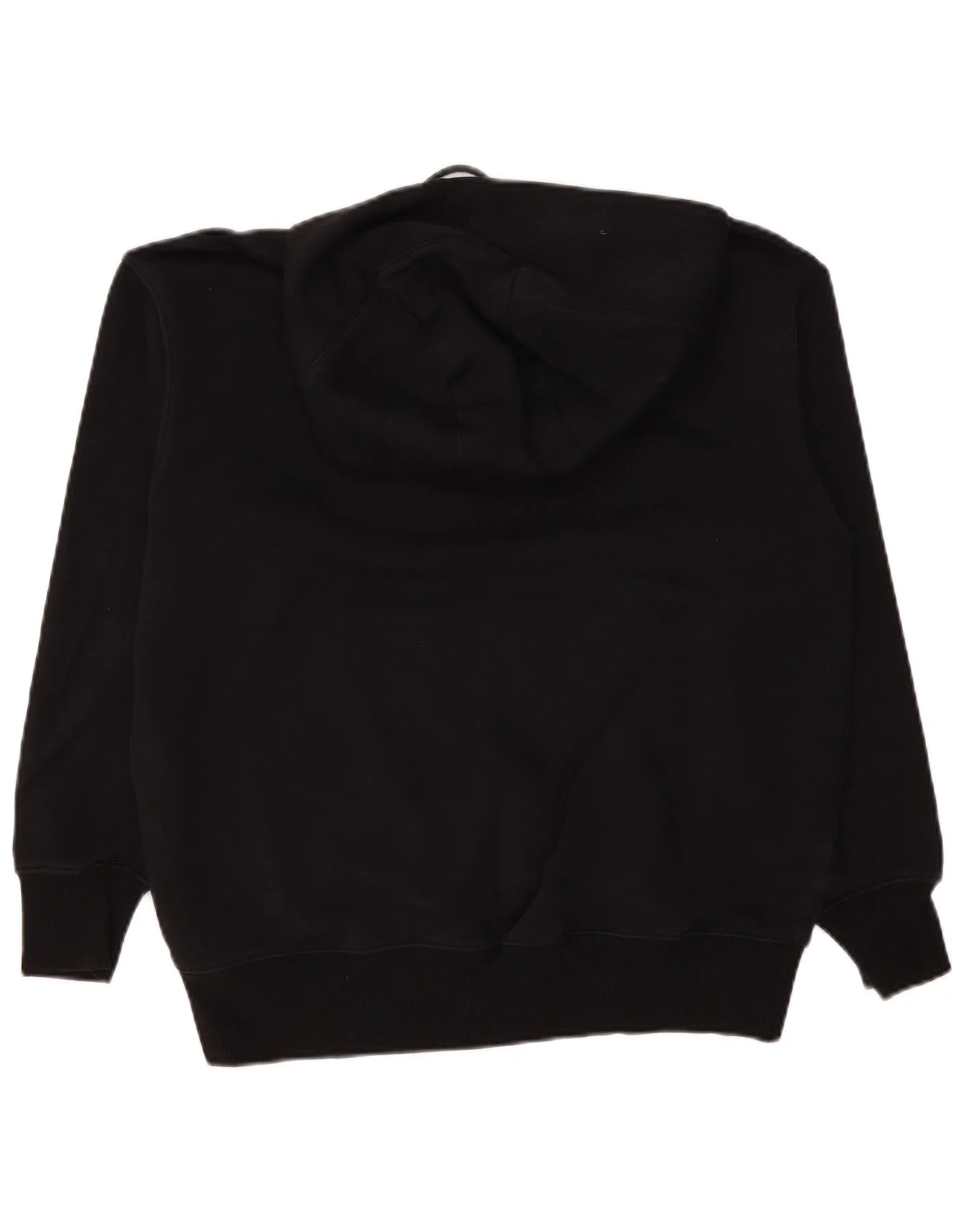 Nike Mens Hoodie Jumper Small Black Cotton - Image 2