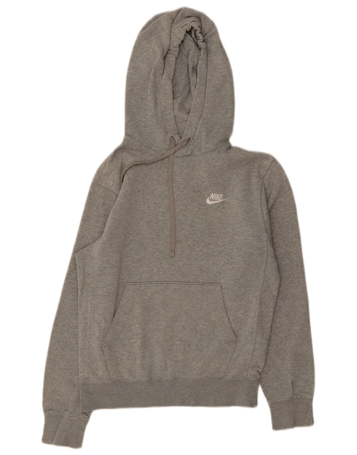 Nike Mens Hoodie Jumper XS Grey Flecked Cotton