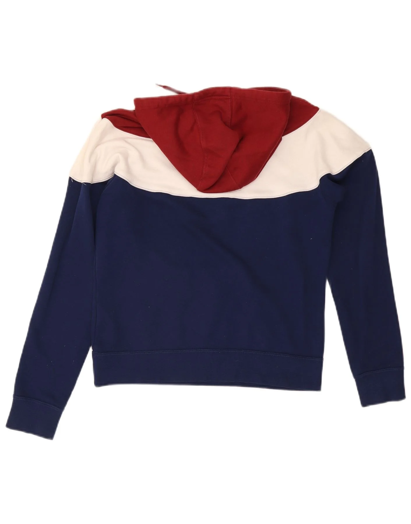 Nike Mens Hoodie Jumper XS Multicoloured Colourblock Cotton - Image 2