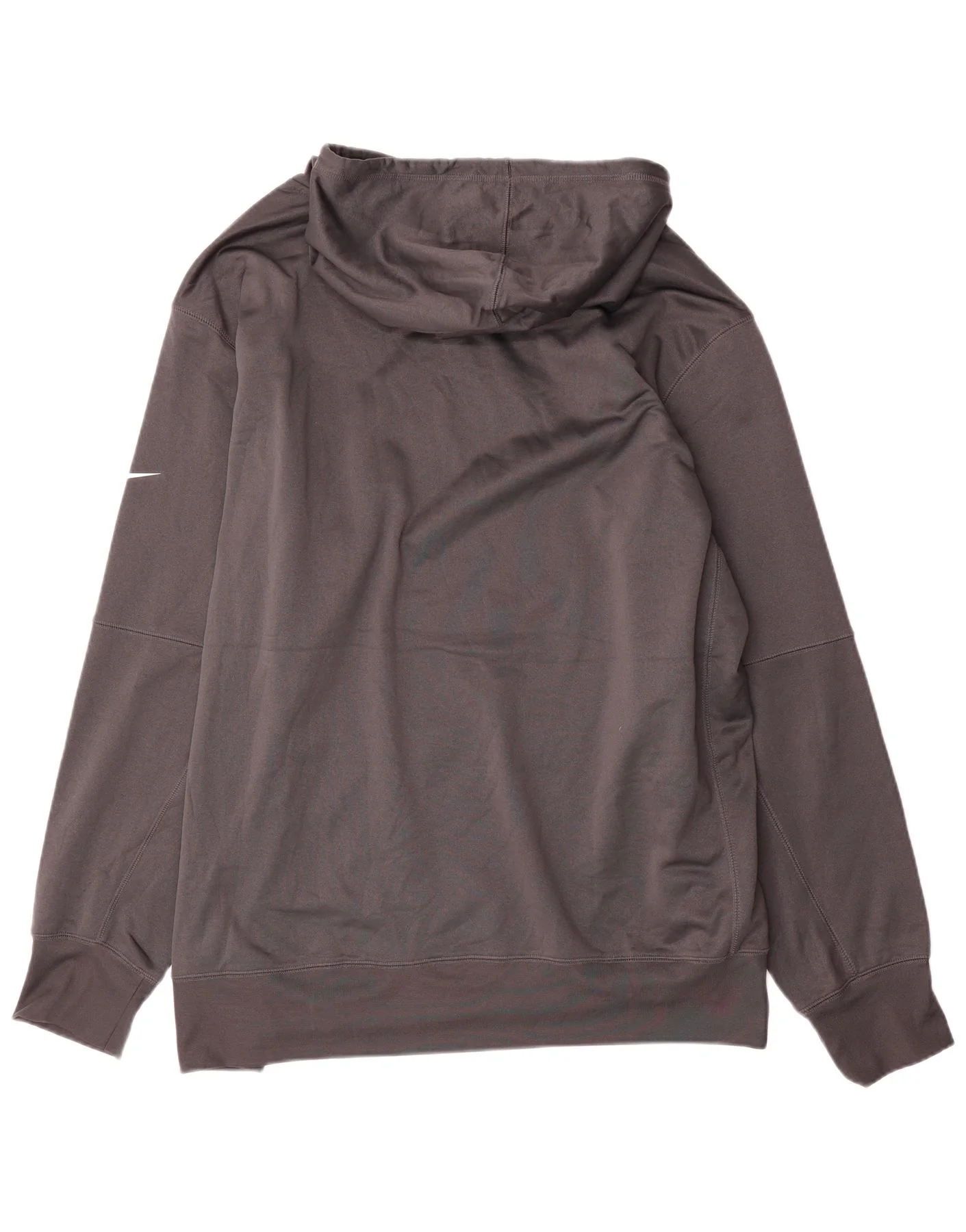 Nike Mens Miami Dolphins Graphic Hoodie Jumper 3XL Grey Polyester - Image 2