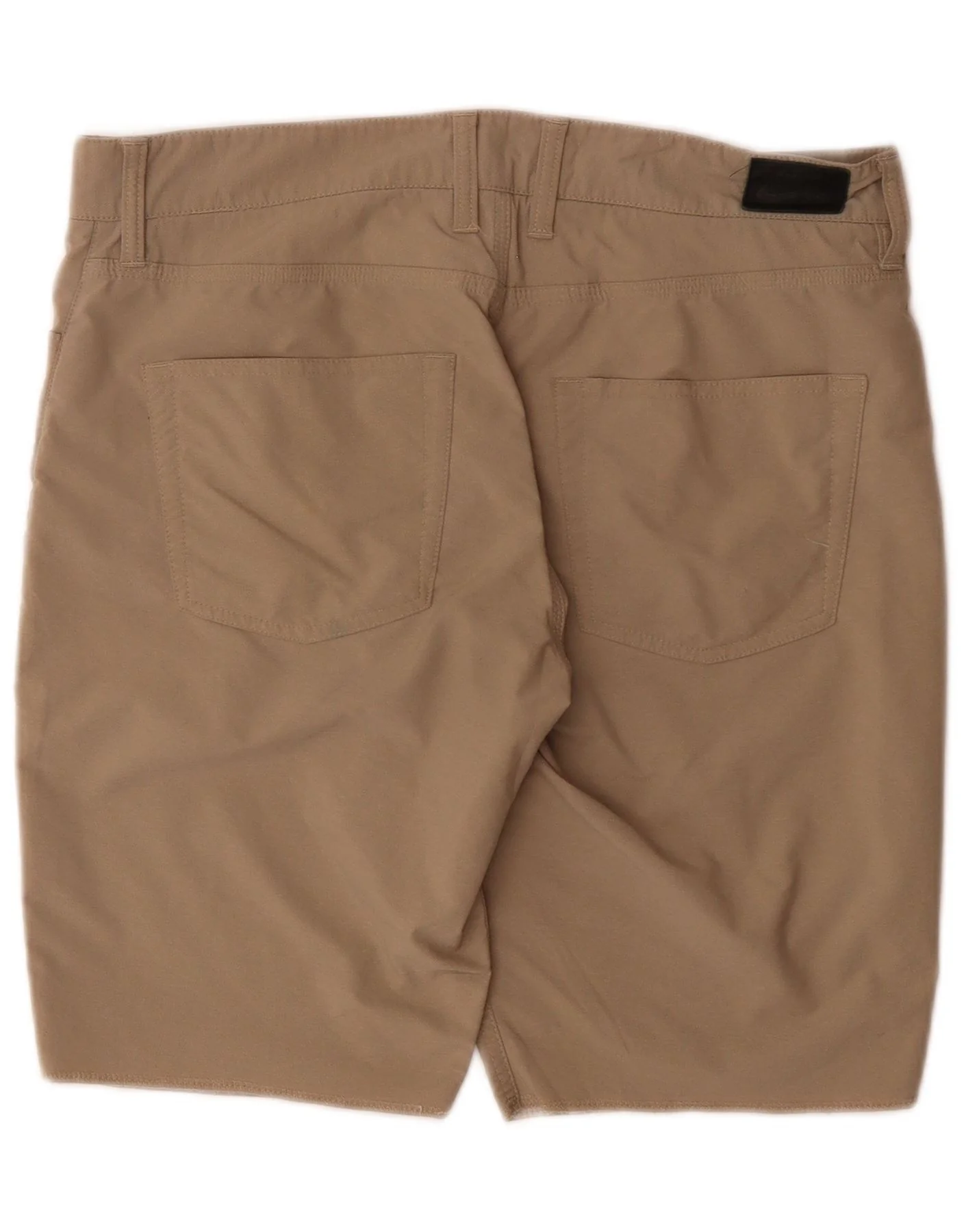 Nike Mens Regular Casual Shorts W32 Medium Beige Nylon - Image 2