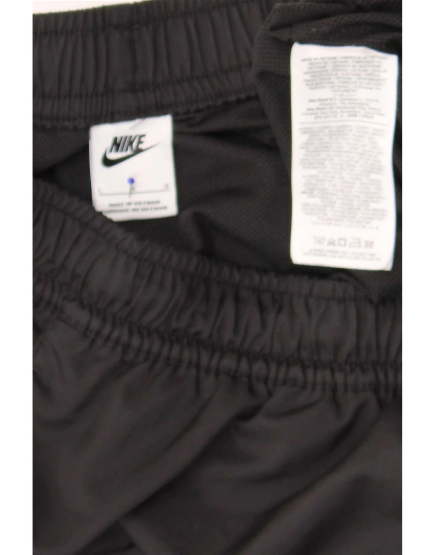 Nike Mens Sport Shorts Large Black Polyester - Image 3