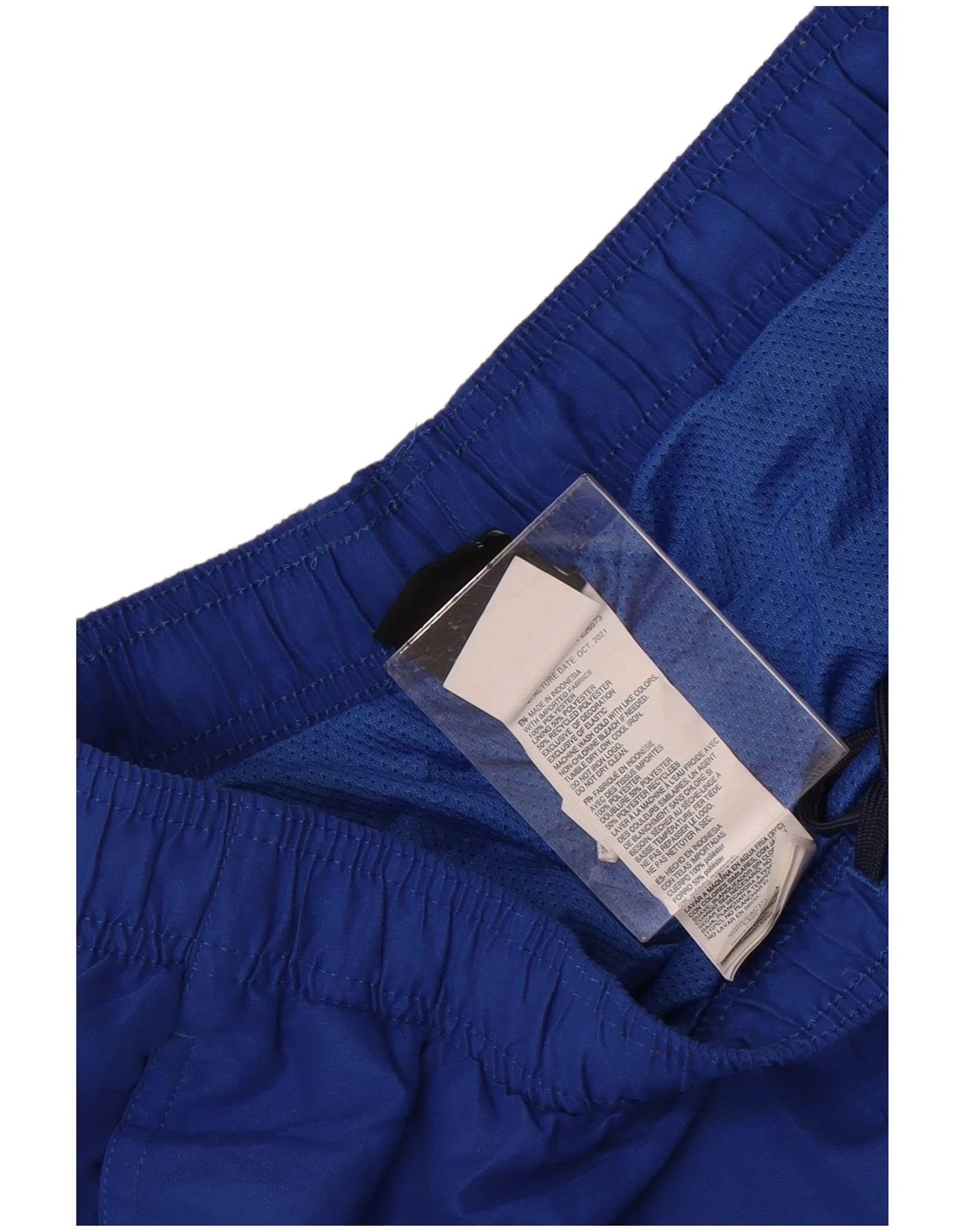 Nike Mens Sport Shorts Medium Blue Polyester - Image 3