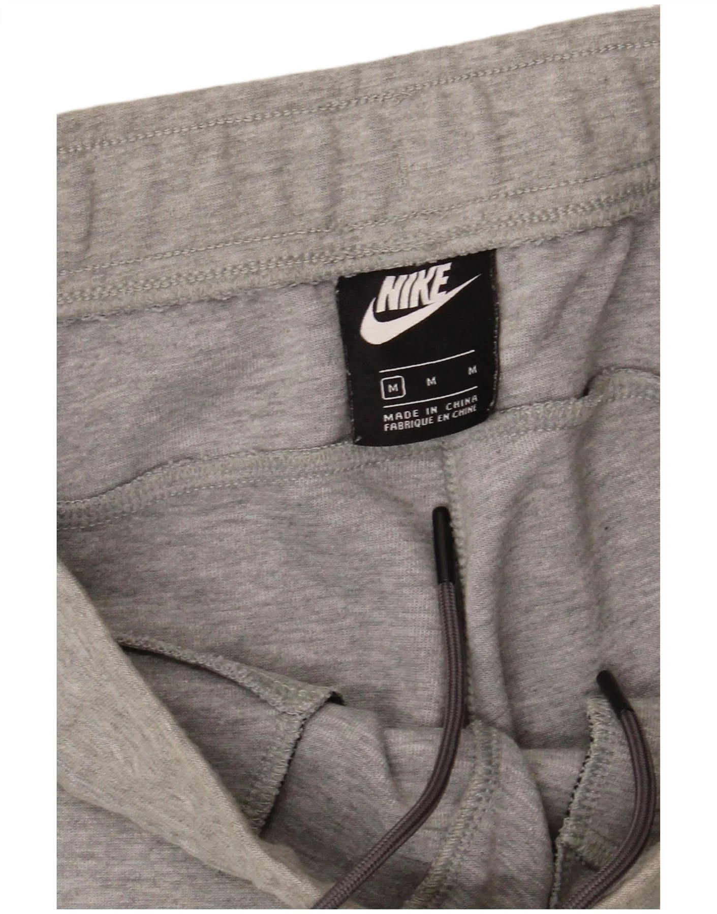 Nike Mens Sport Shorts Medium Grey Flecked Cotton - Image 4