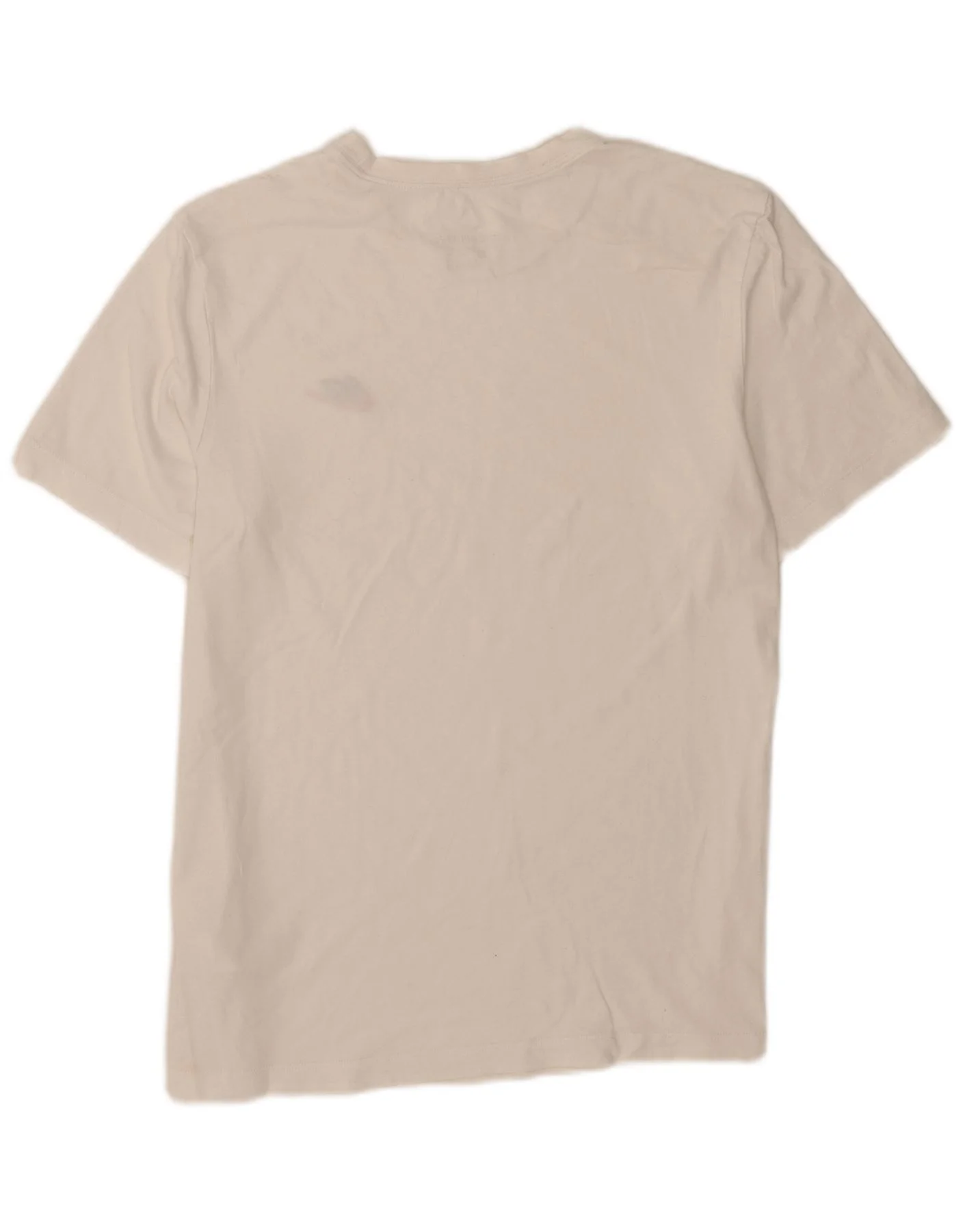 Nike Mens T-Shirt Top Medium White Cotton - Image 2